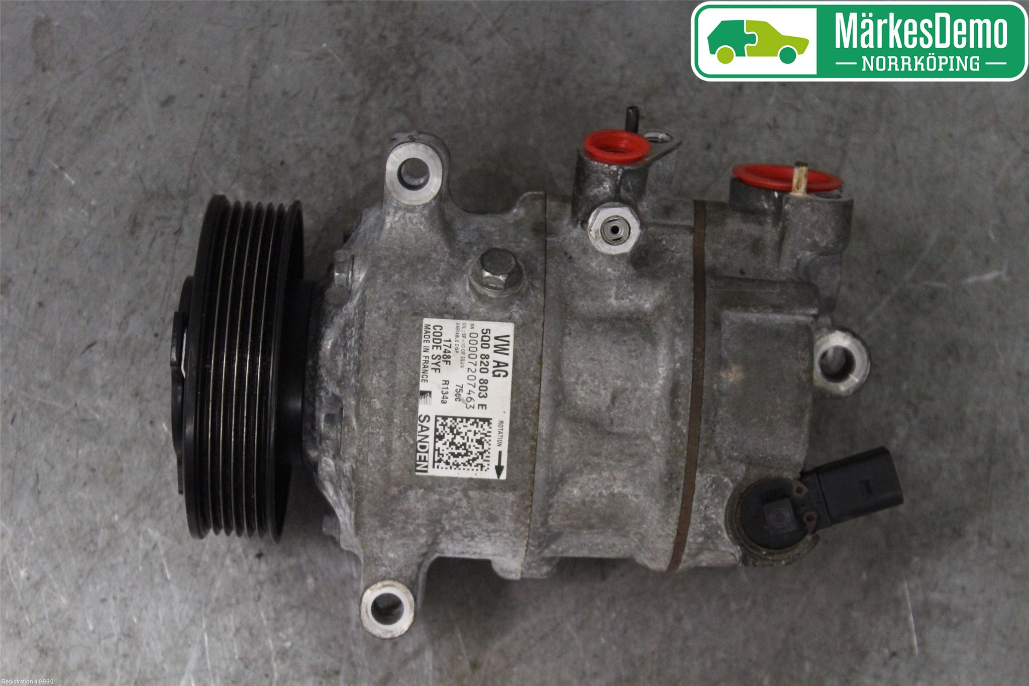 Volkswagen VW POLO 10-17 Varme Ac Kompressor