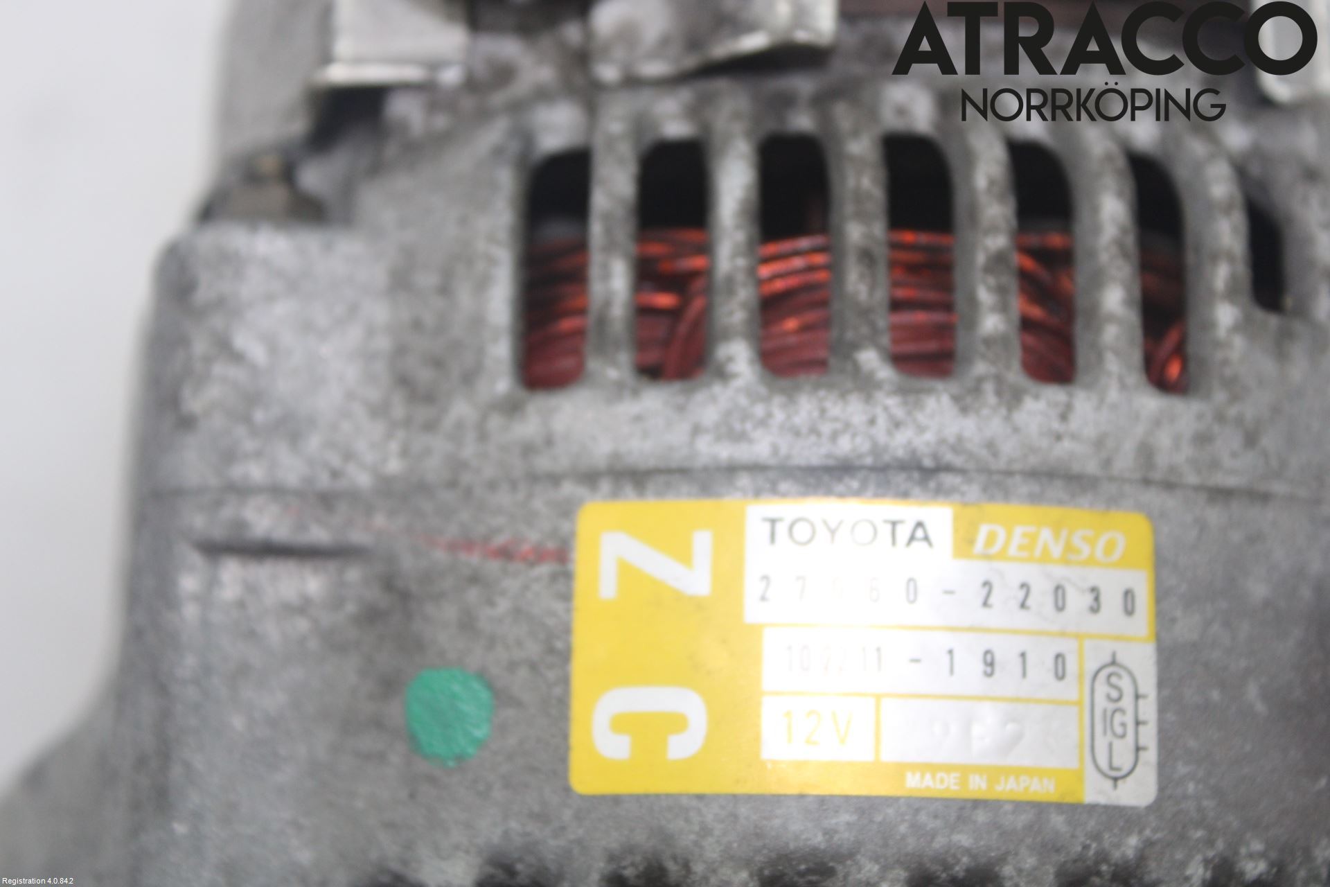Toyota COROLLA 02-07 Dynamo
