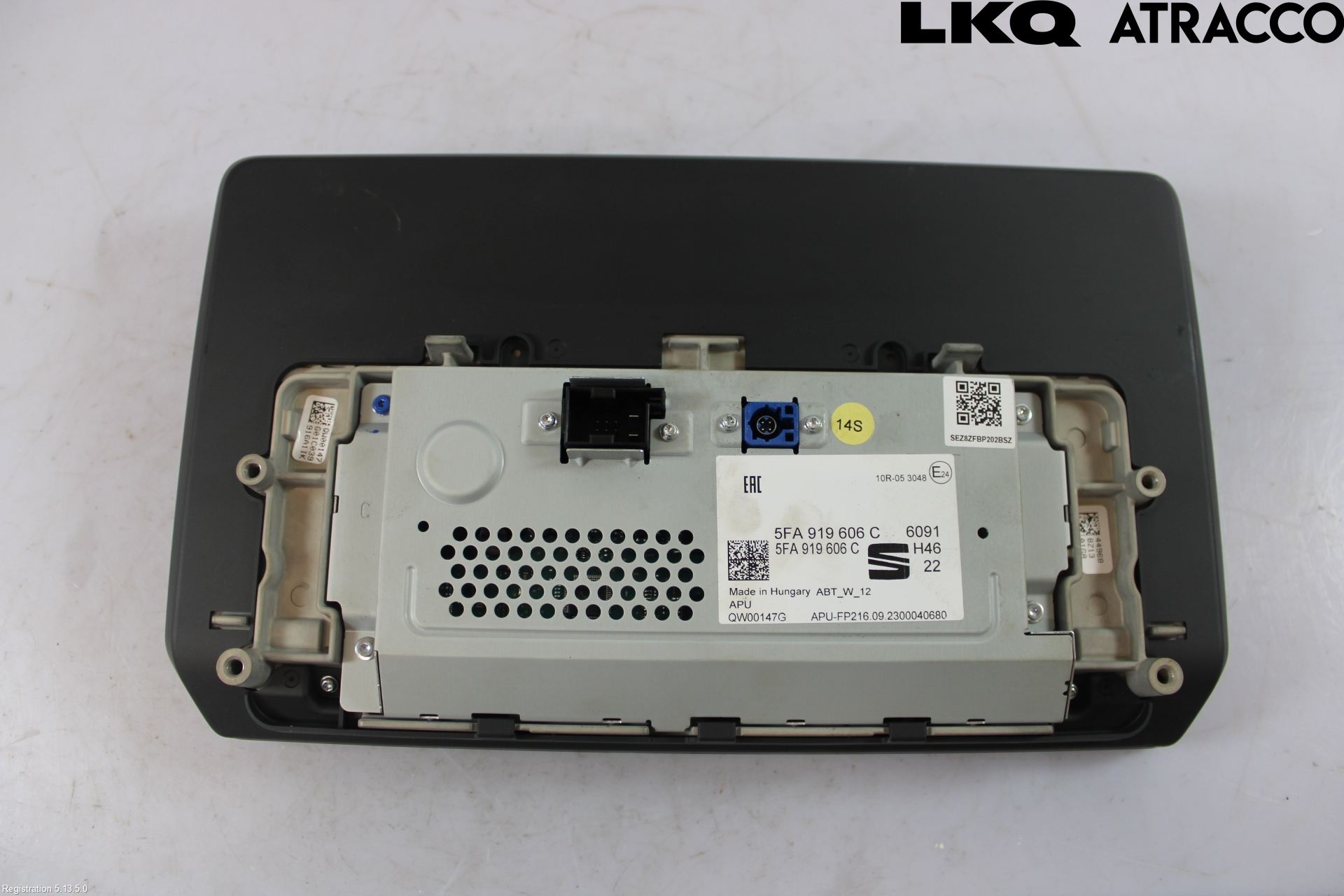 Cupra FORMENTOR 21- Multifunktionsdisplay