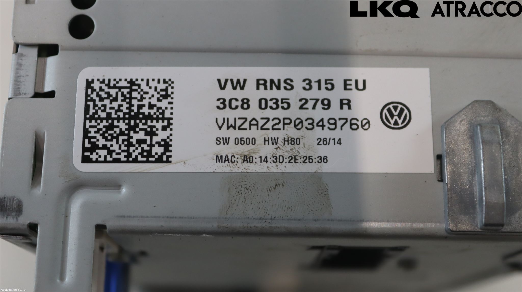 Volkswagen VW AMAROK 2H 10-22 Stereo Radio Med Cd