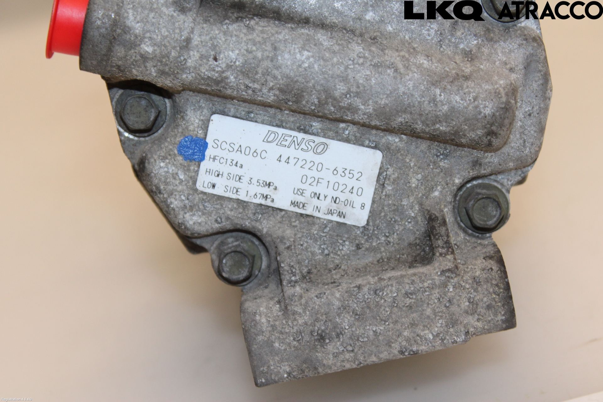 Toyota COROLLA 02-07 Varme Ac Kompressor