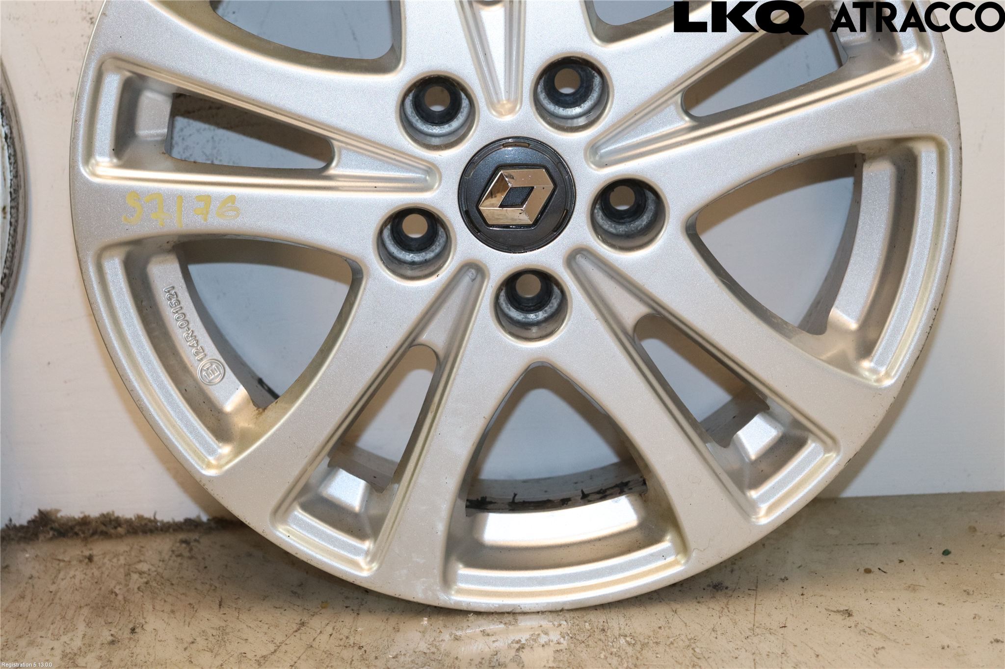 Renault MEGANE III 09-15 Felg Aluminium Sett 4Stk