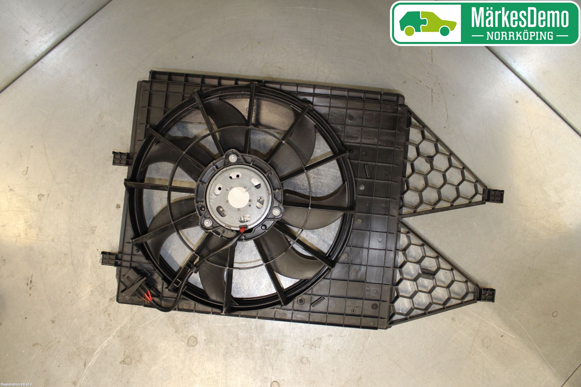 Volkswagen VW POLO 10-17 Kjølevifte Elektrisk