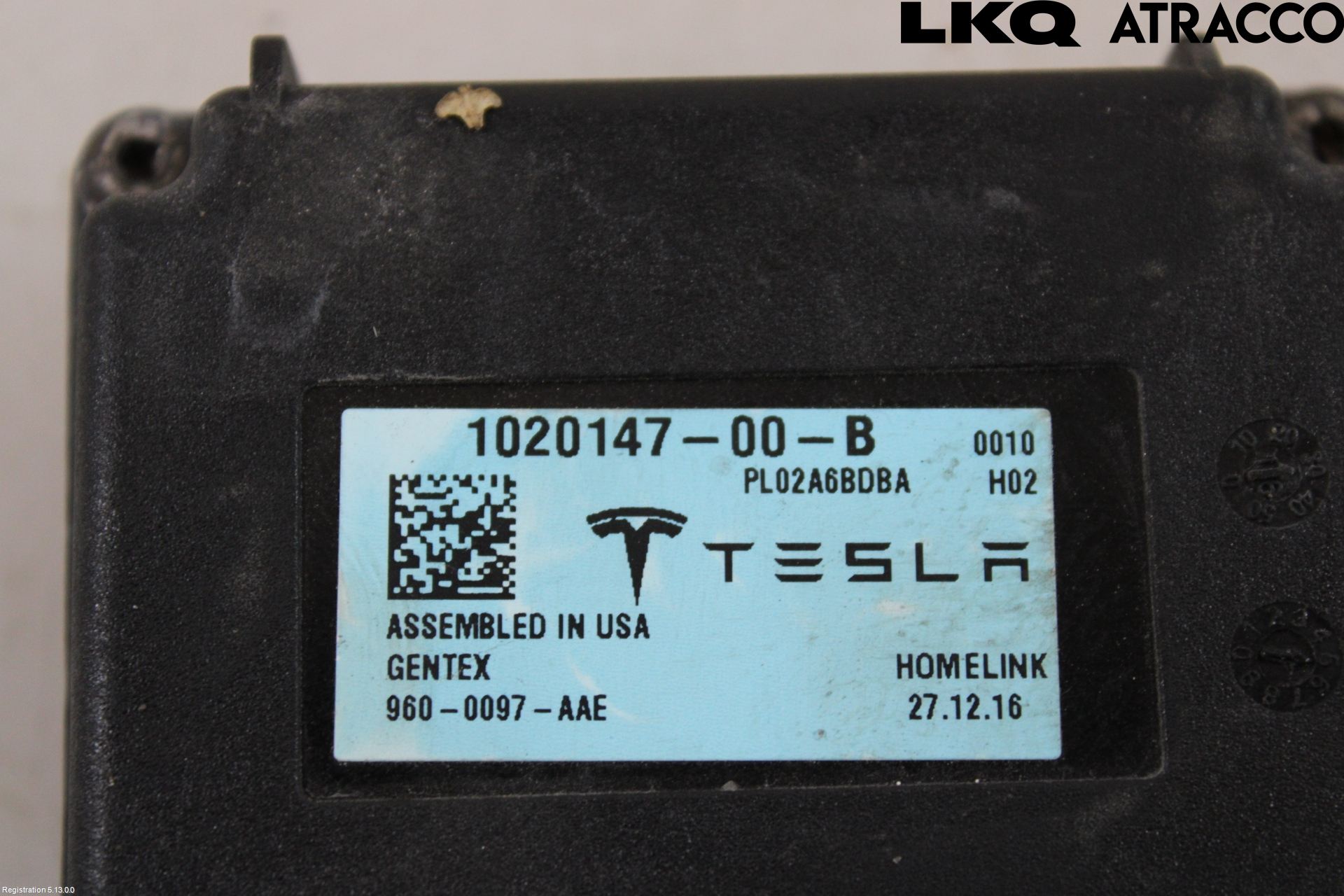 Tesla MODEL X 16- Styreenhet Øvrig