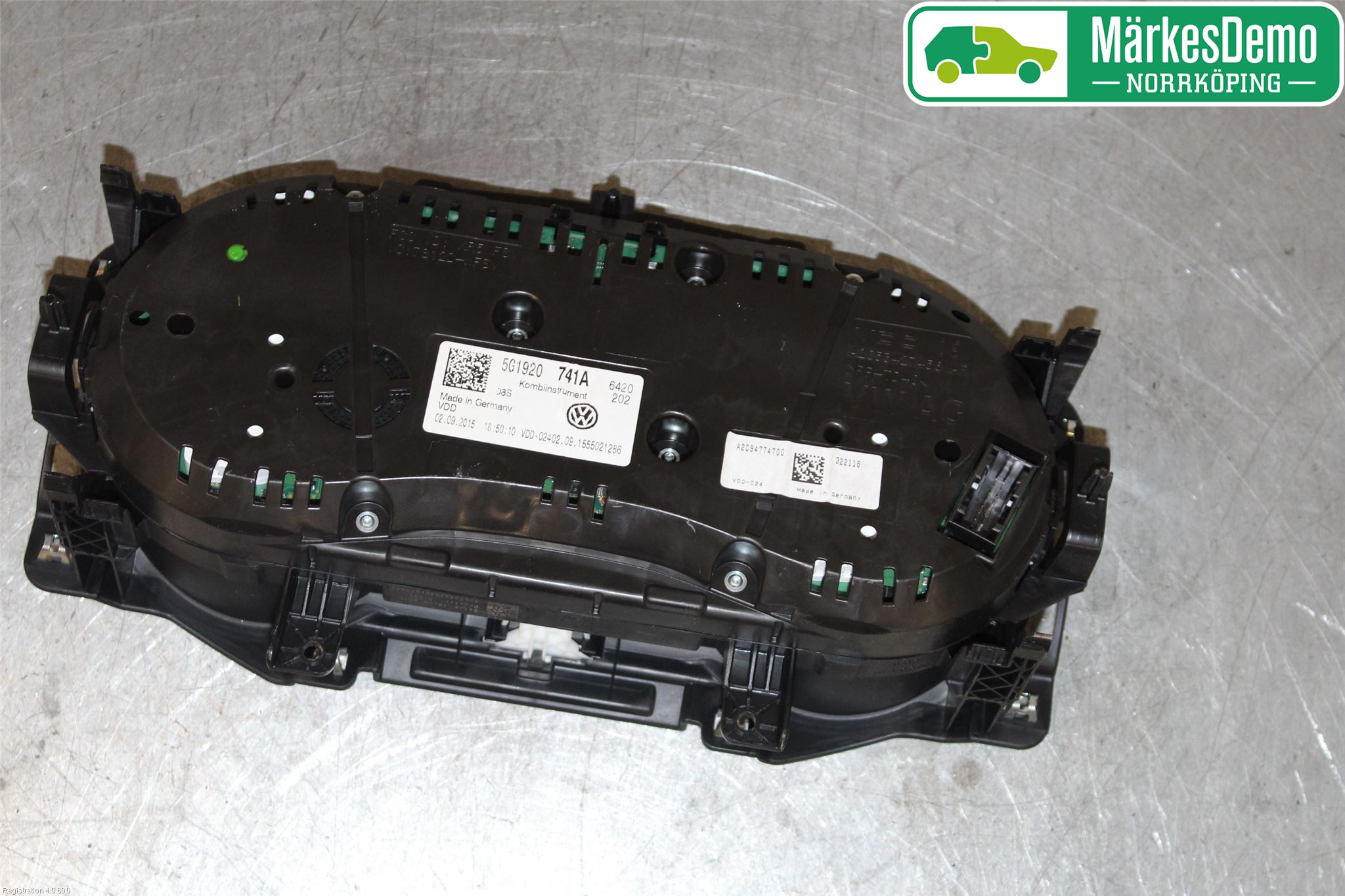 Volkswagen VW GOLF / E-GOLF VII 13-20 Instr Kombinert