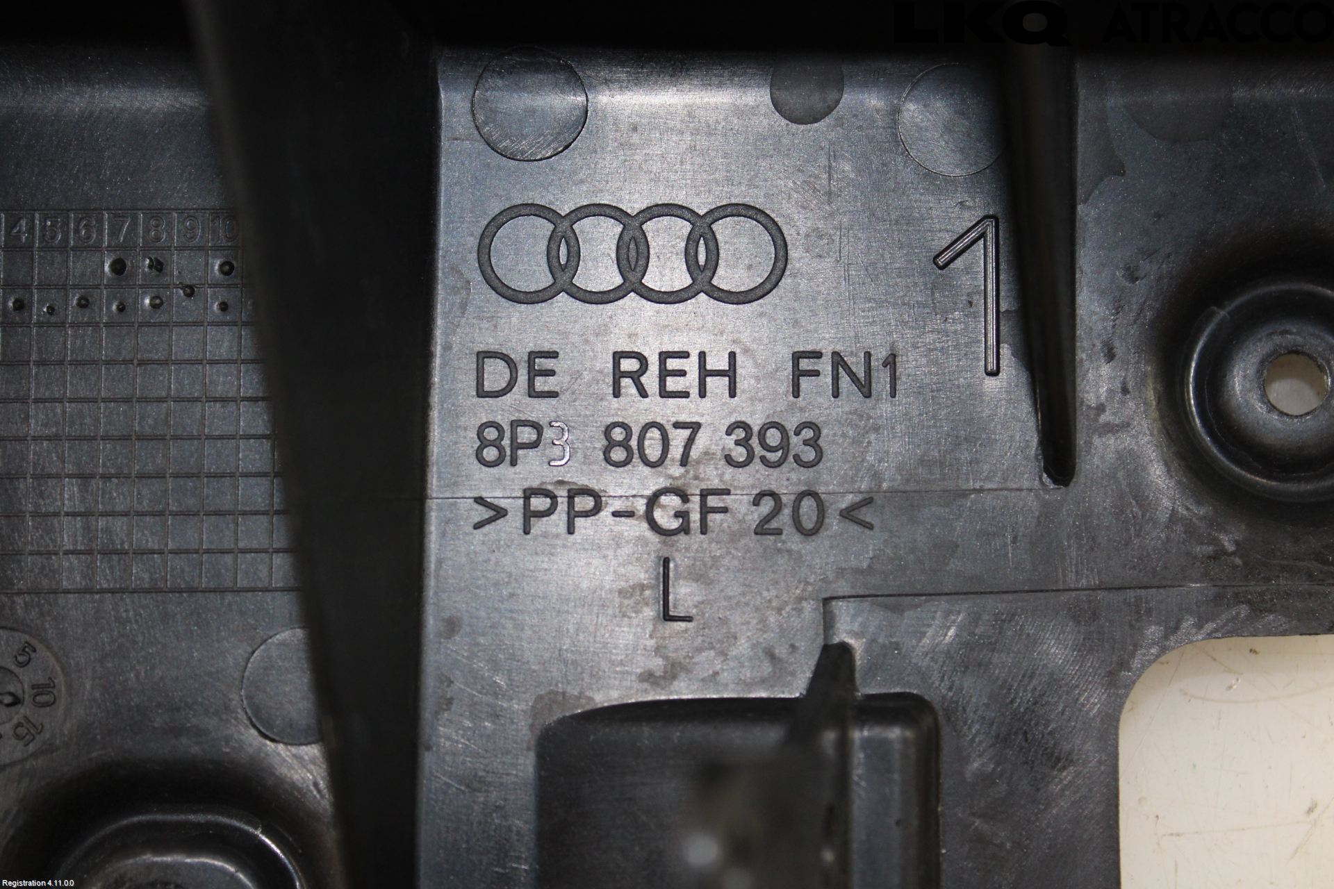 Audi A3/S3     96-03 Støtfangerfeste Bak Venstre
