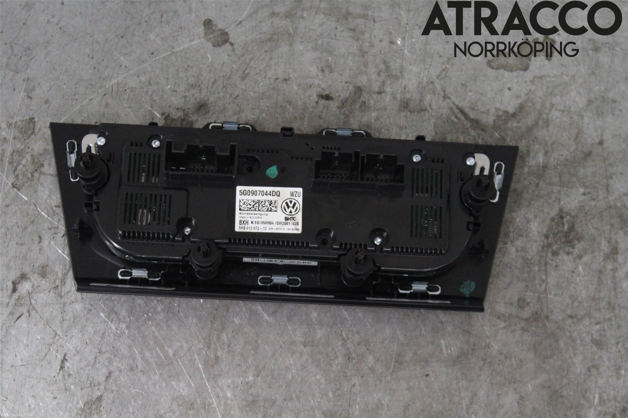 Volkswagen VW PASSAT 15-19 Varmeapparat Panel(Regulering)