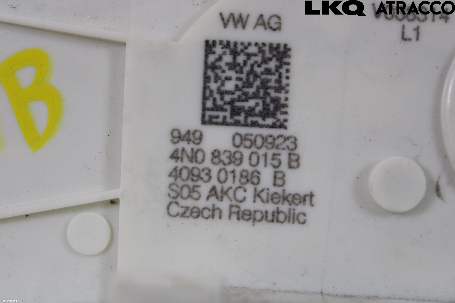 Volkswagen VW ID.7/TOURER 24- Dørlås - Låsekasse