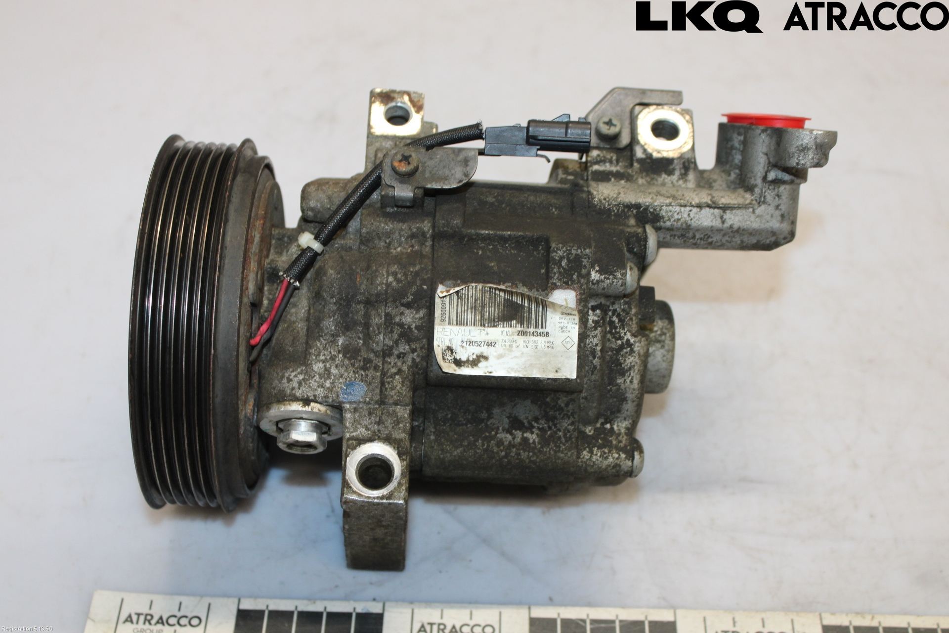 Dacia DUSTER 10-17 Varme Ac Kompressor