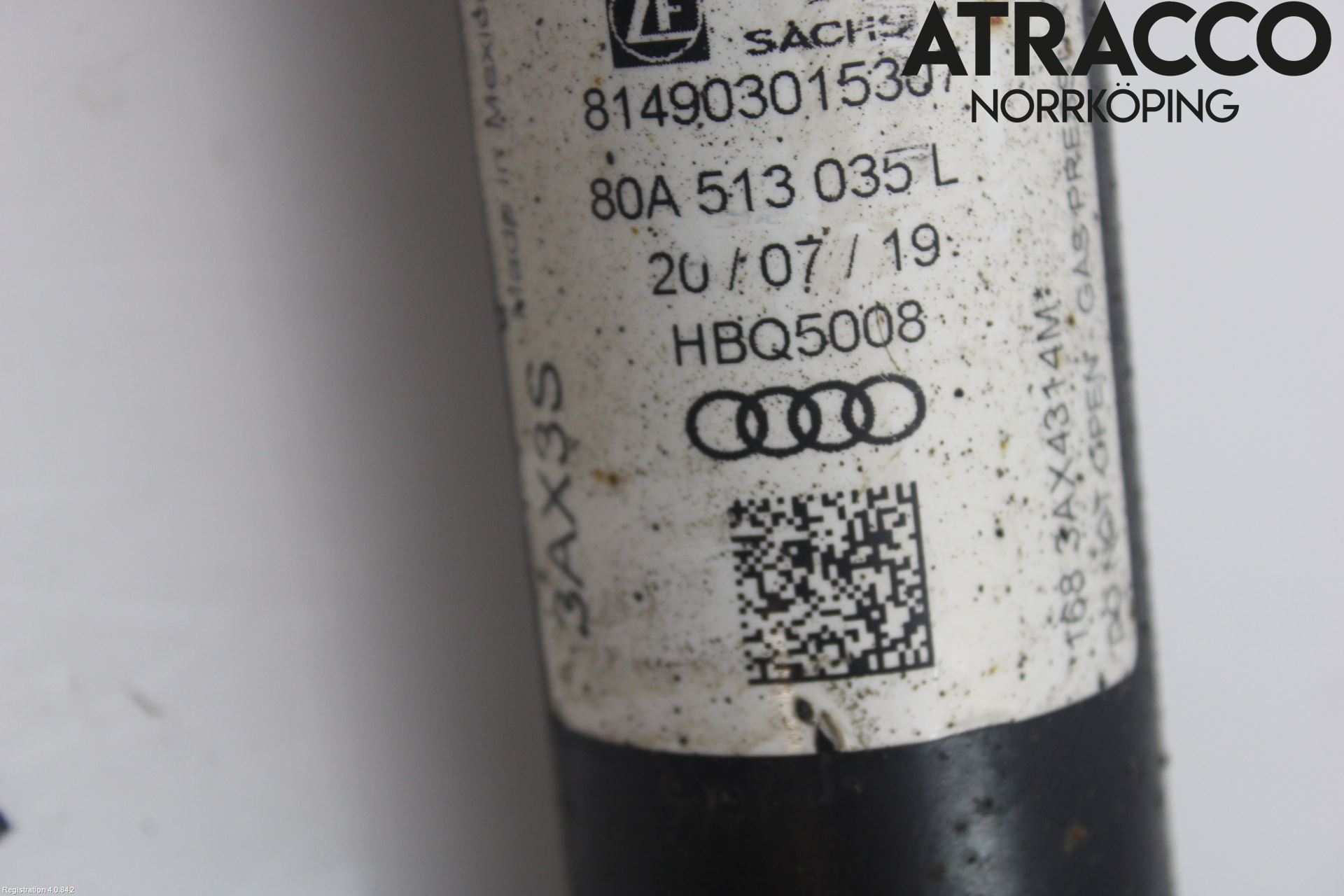 Audi Q5/SQ5 17- Støtdemper Bak