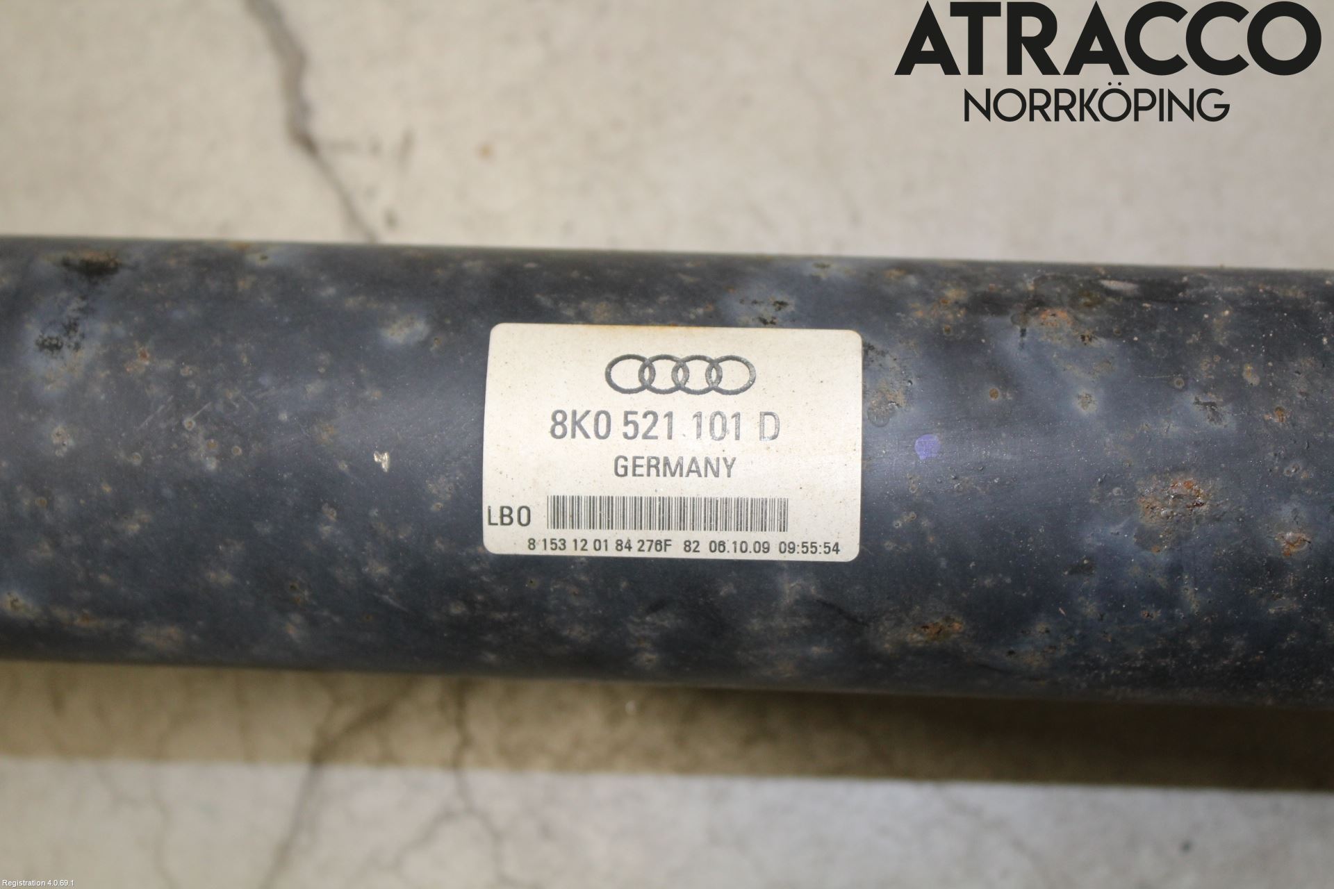 Audi A4/S4 08-11 Mellomaksel Kompl