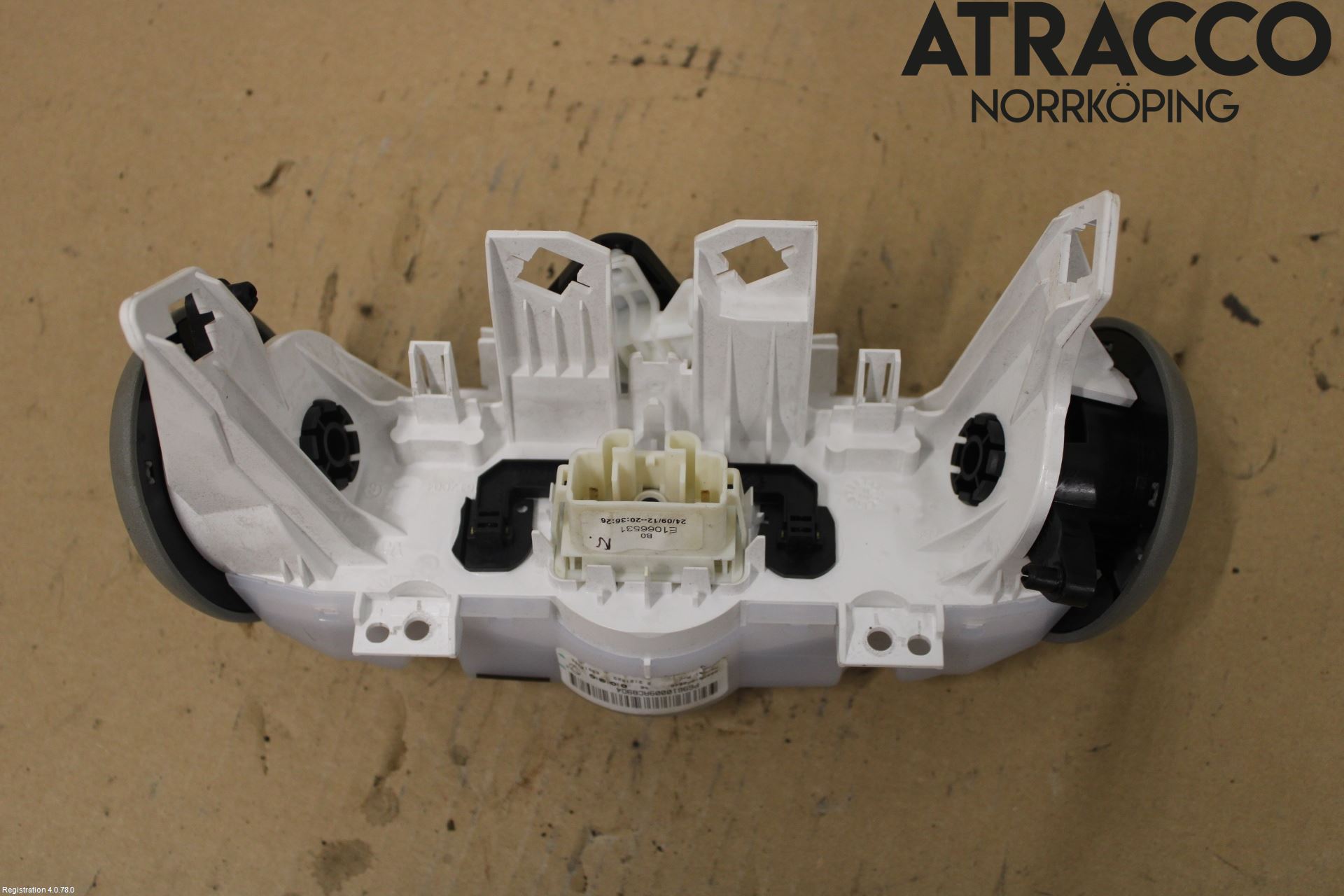 Peugeot 107 Varmeapparat Panel(Regulering)