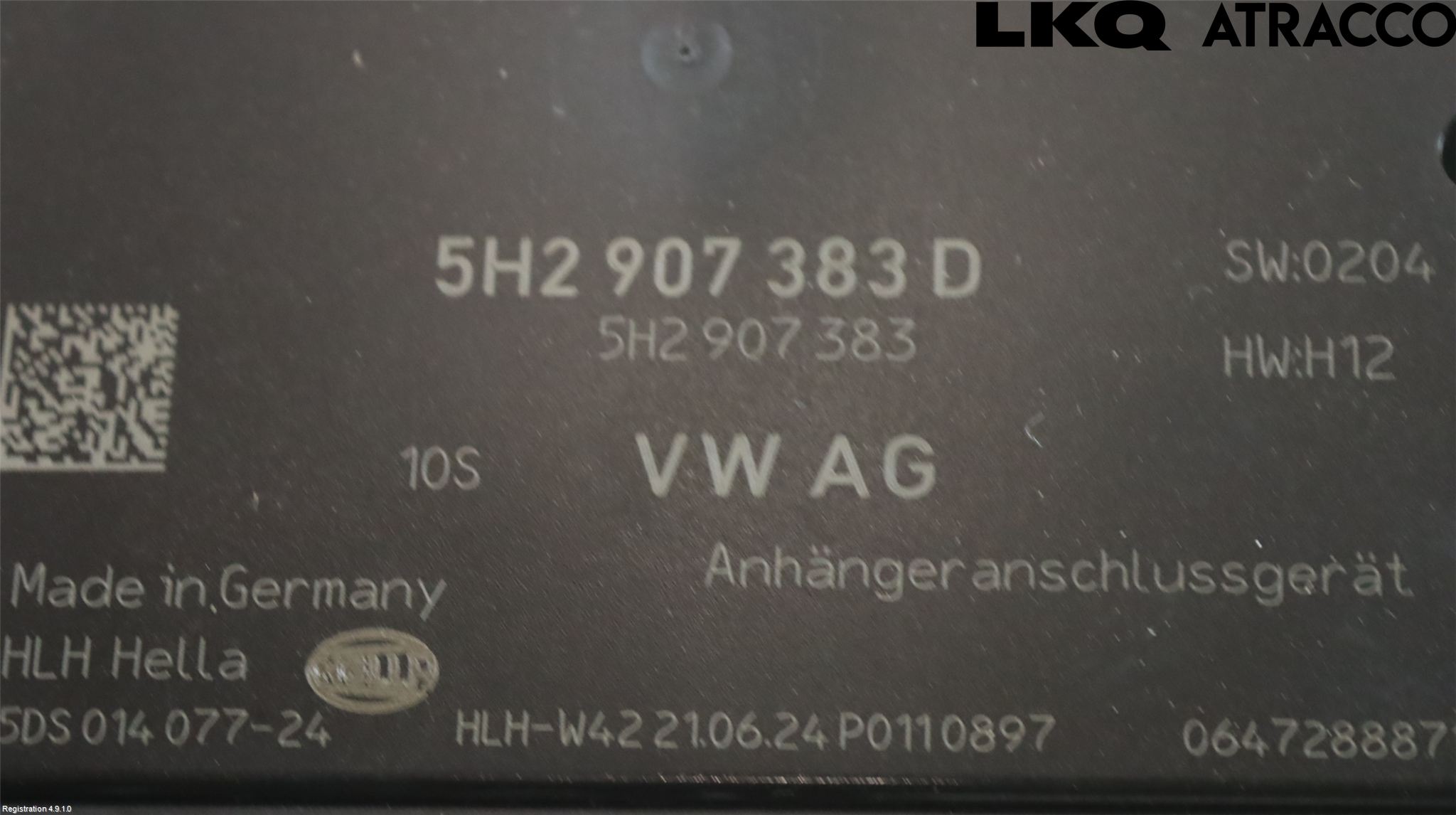 Volkswagen VW ID.7/TOURER 24- Styreenhet Tilhengerfeste