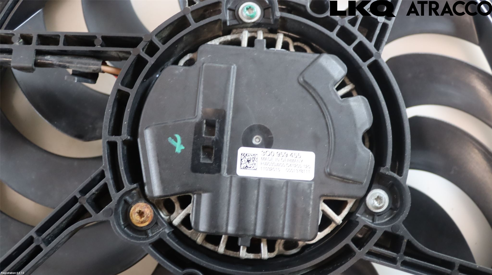 Volkswagen VW PASSAT 15-19 Kjølevifte Elektrisk