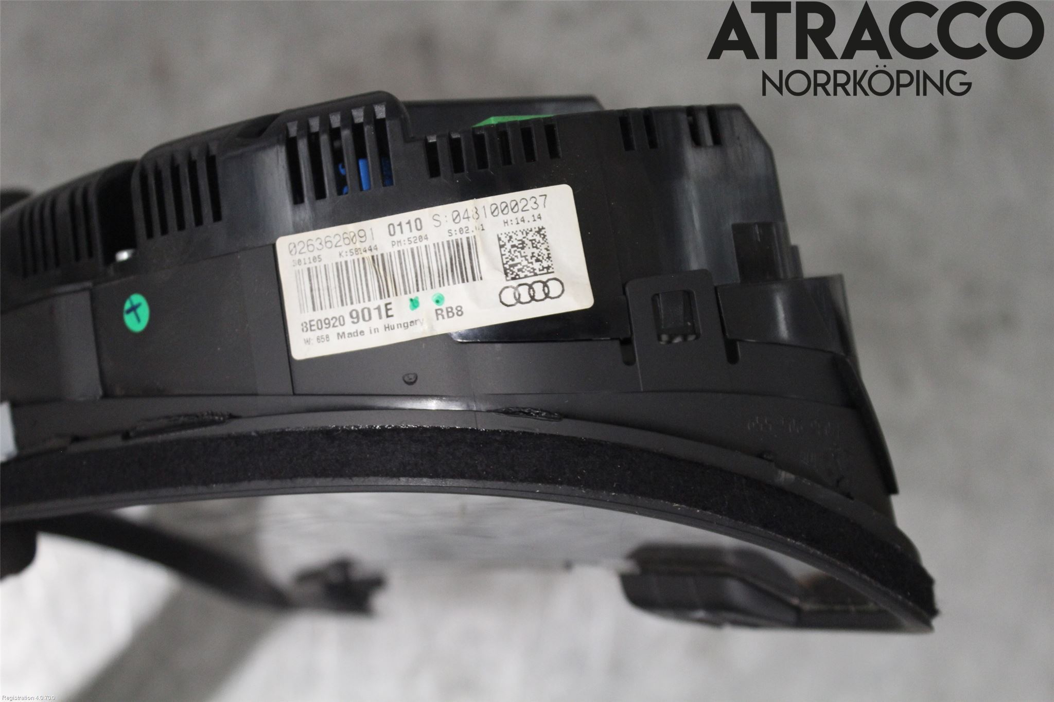 Audi A4/S4 05-07 Instr Kombinert