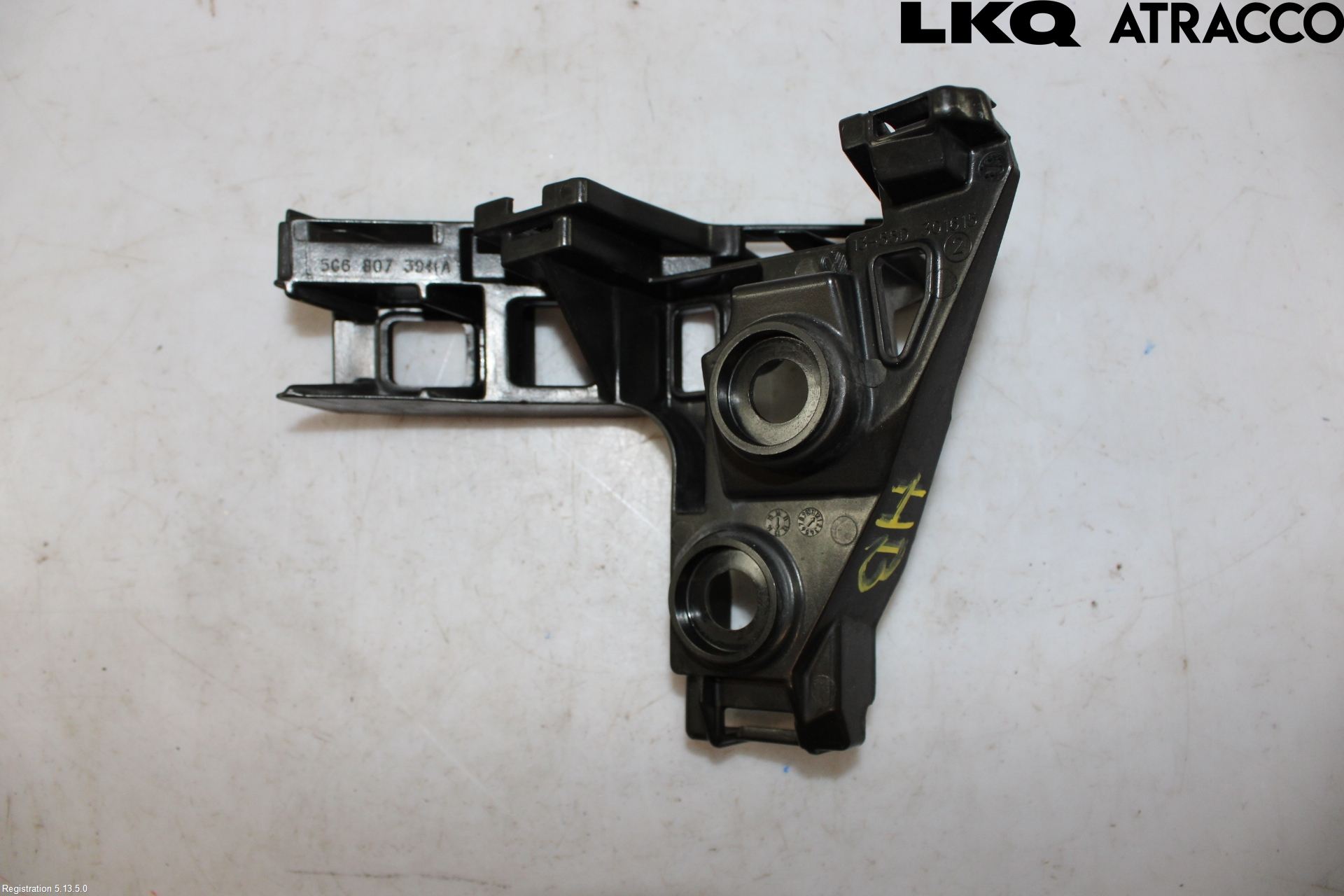 Volkswagen VW GOLF / E-GOLF VII 13-20 Støtfangerfeste Bak Høyre