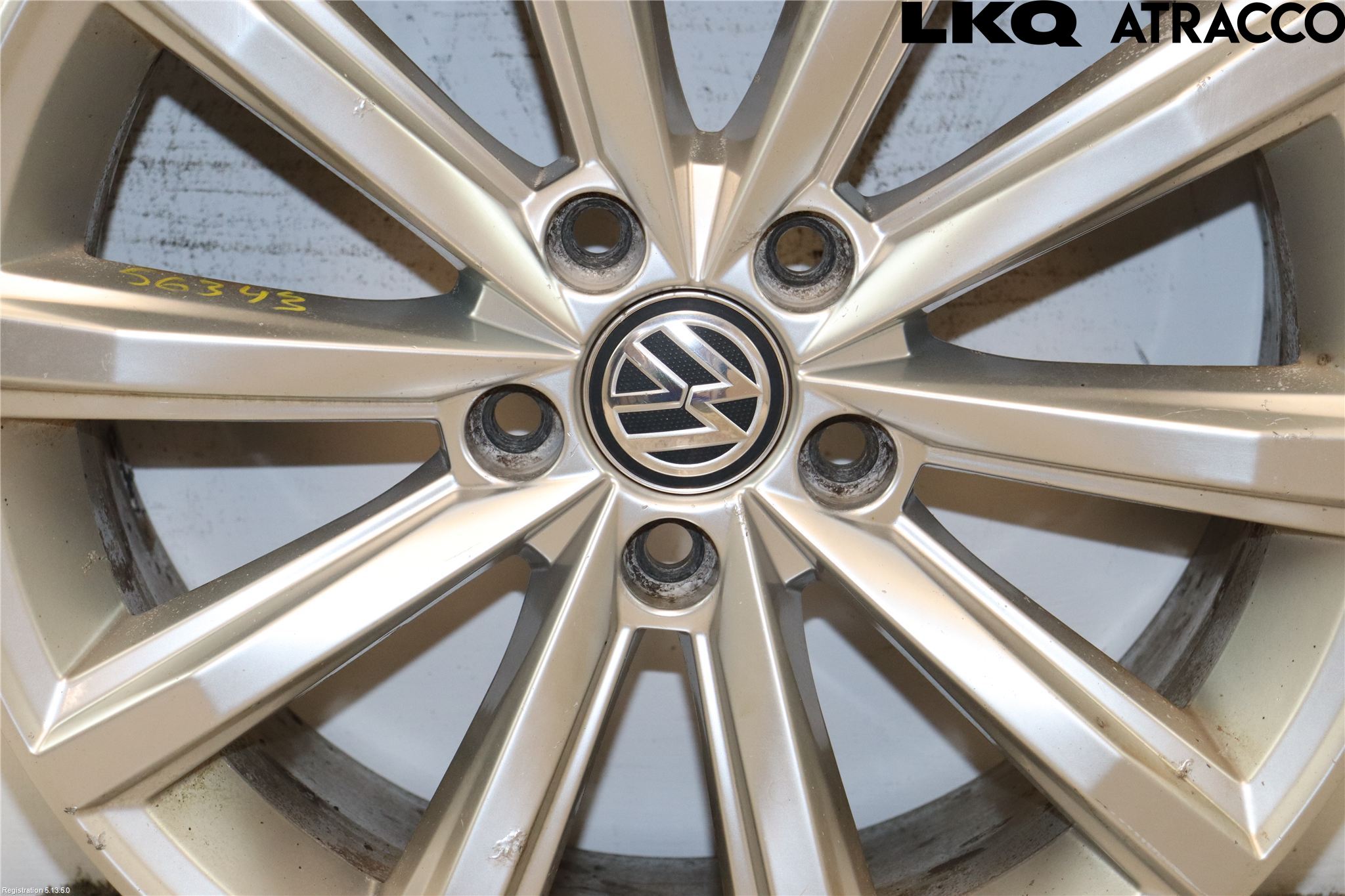 Volkswagen VW PASSAT 11-14 Felg Aluminium