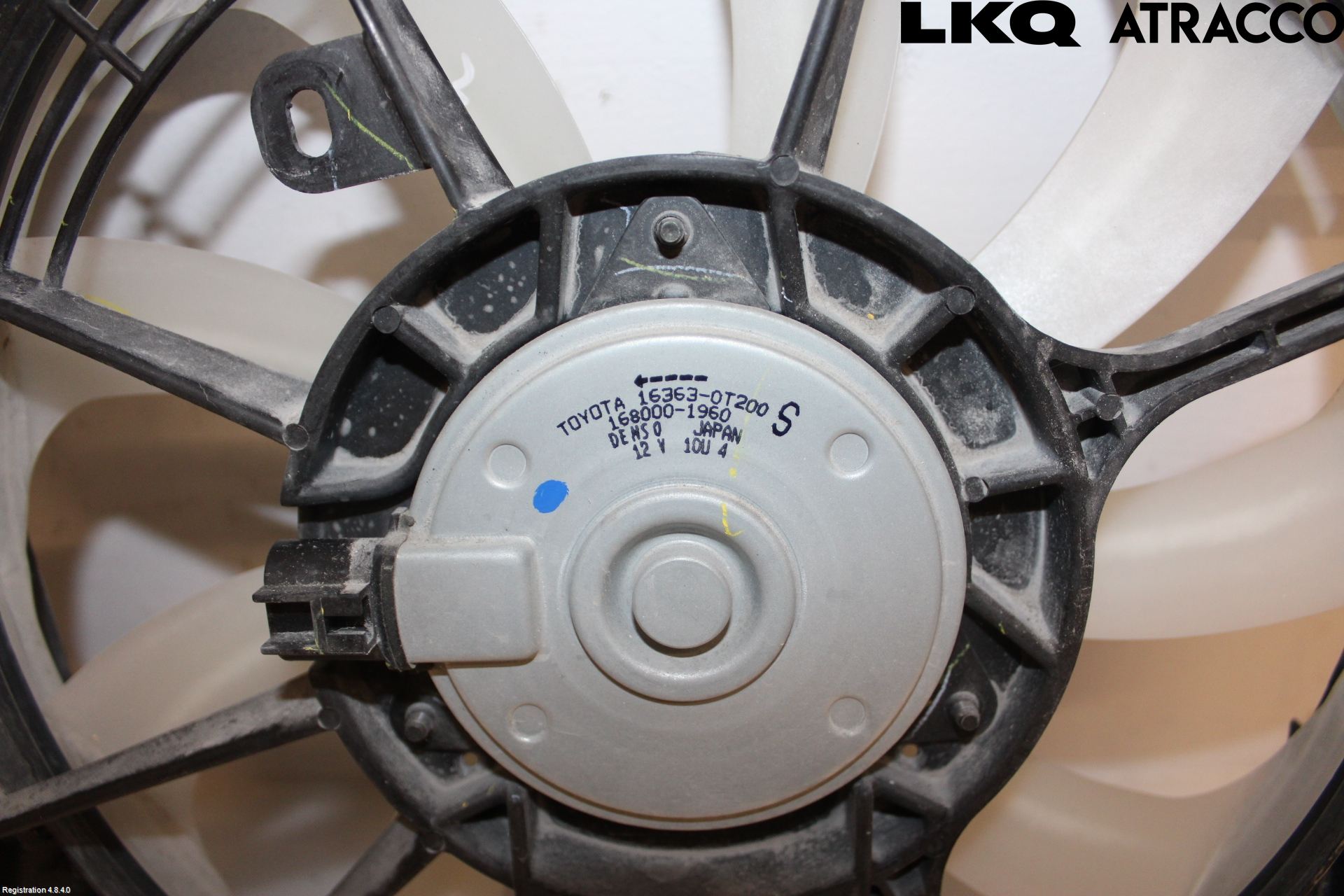 Toyota C-HR 16-23 Kjølevifte Elektrisk