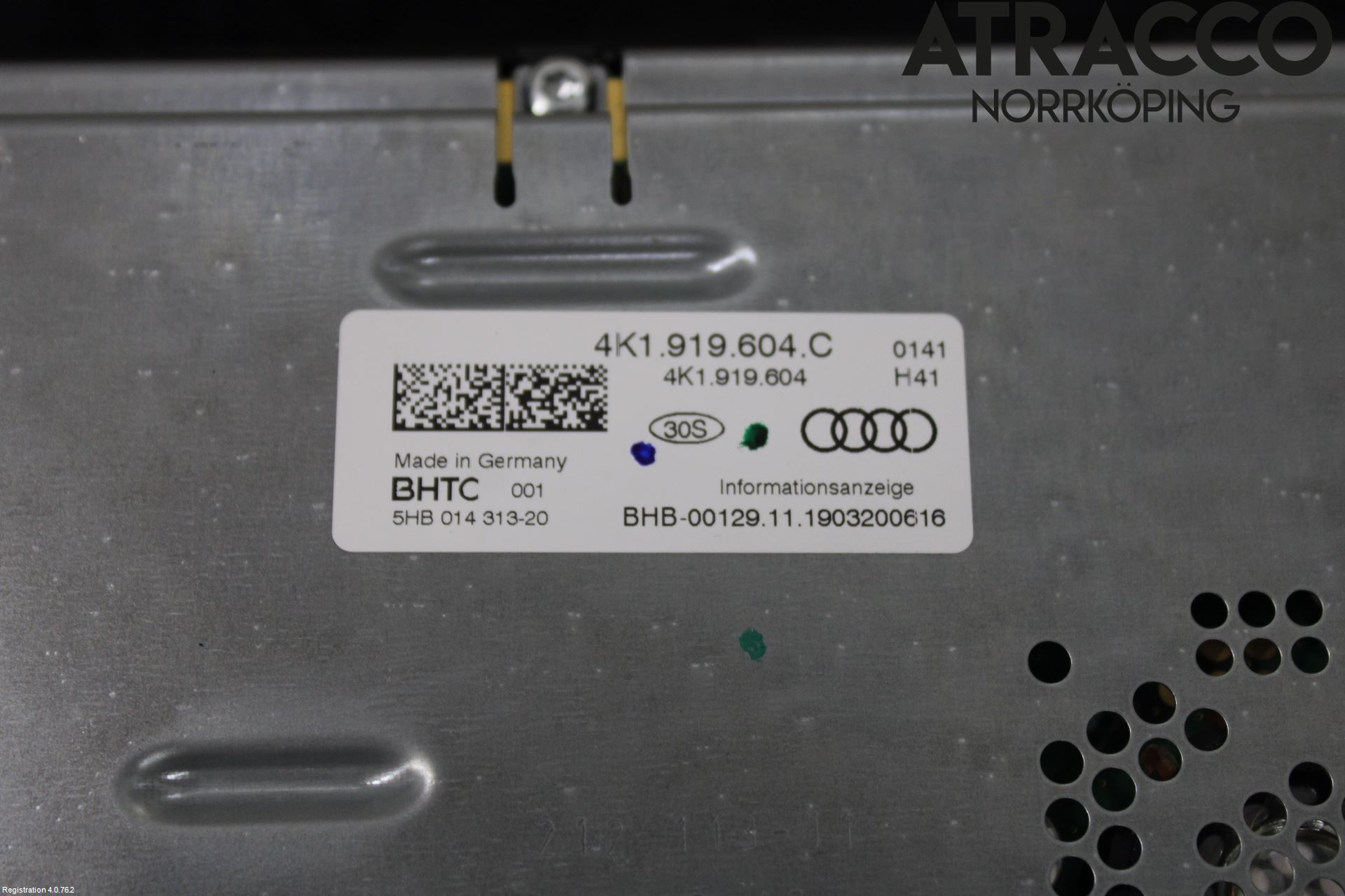 Audi A6 F2/C8 19- Instr Skjerm Dvd-Gps-Ac-Tlf