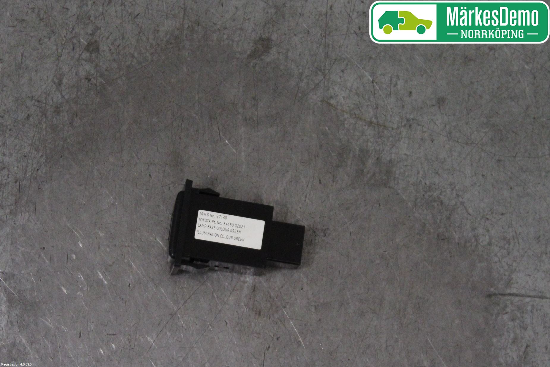 Toyota COROLLA VERSO 04-07 Bryter Lyktevisker