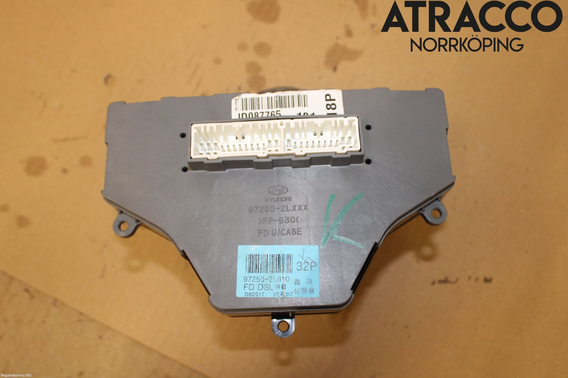 Hyundai i30 FD 07-12 Varmeapparat Panel(Regulering)