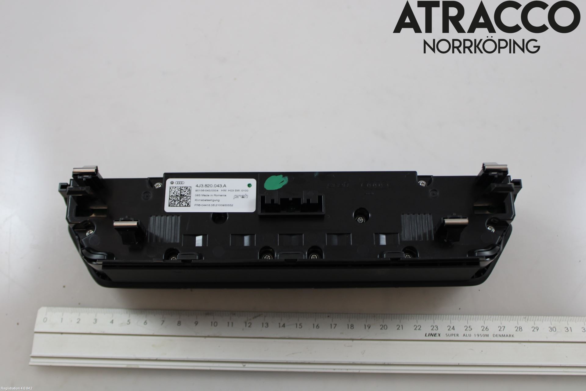 Audi E-TRON GT FW 21- Varmeapparat Panel(Regulering)