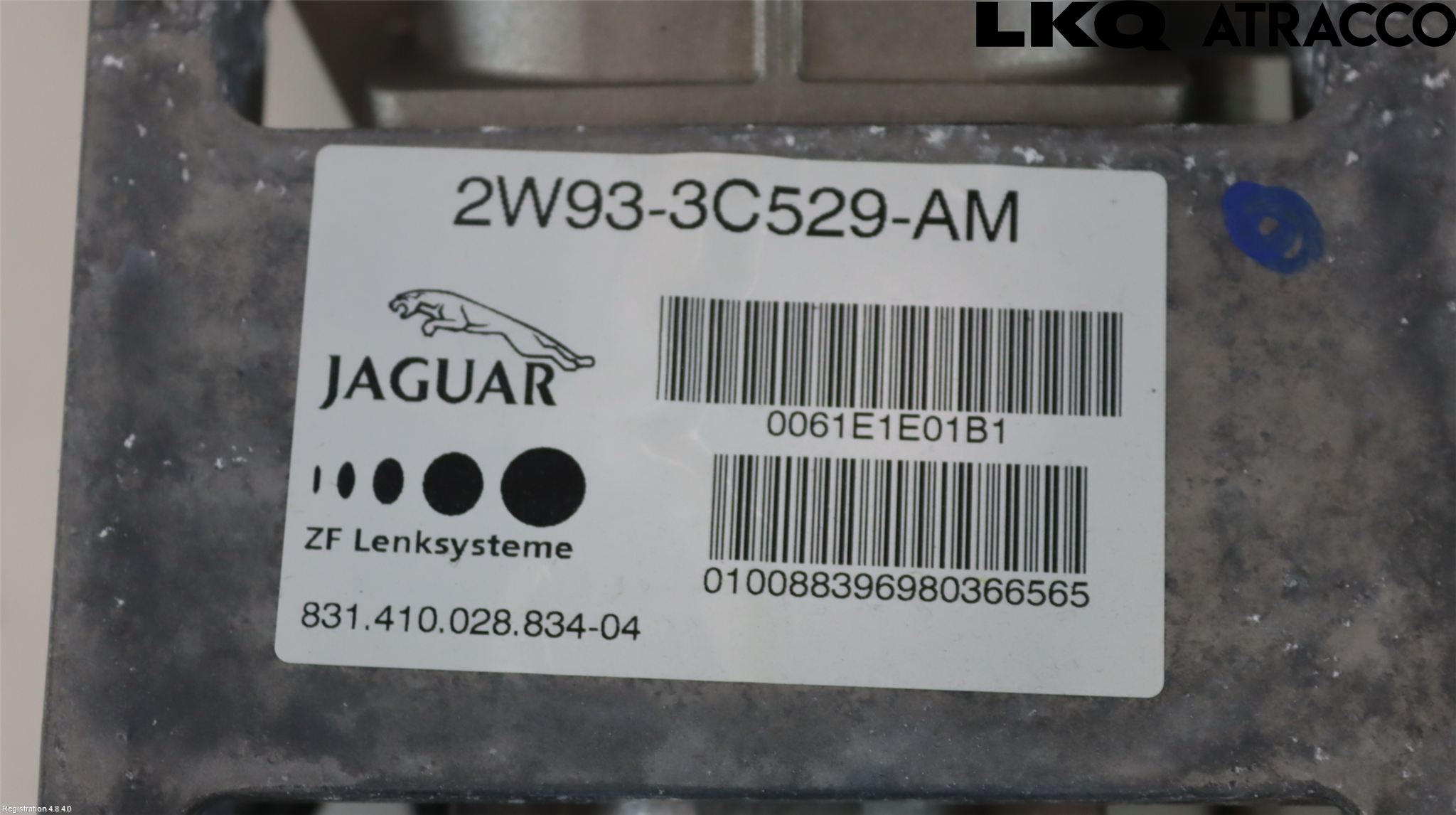 Jaguar XJ X351        10- Rattakselaggregat Justerbart