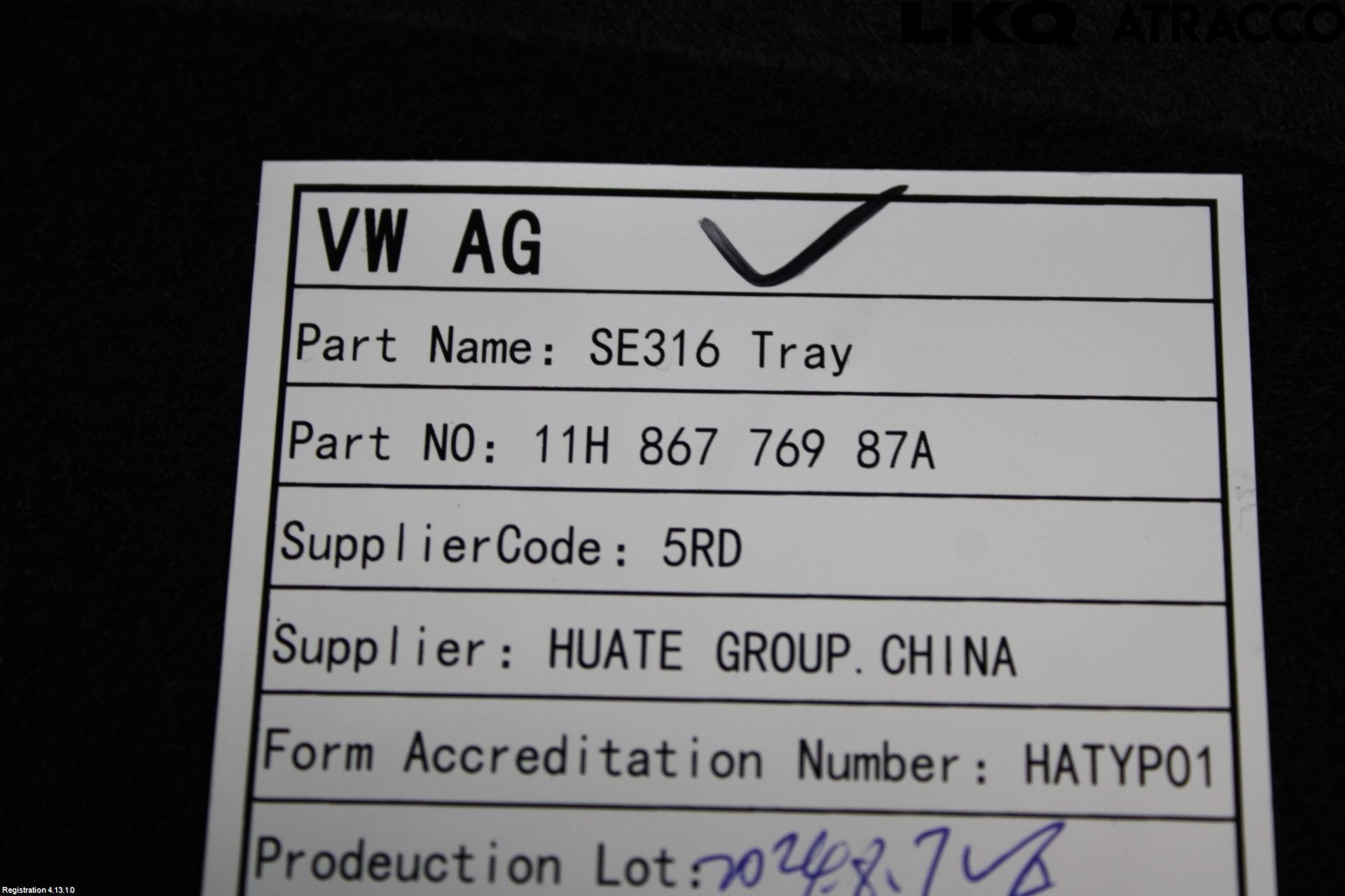 Cupra TAVASCAN 24- Innr Hattehylle