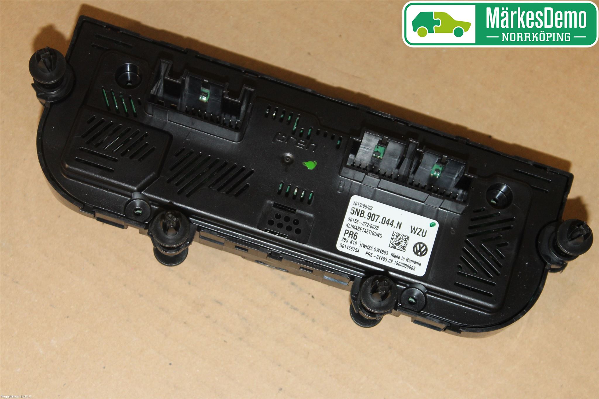 Volkswagen VW TIGUAN 16-24 Varmeapparat Panel(Regulering)