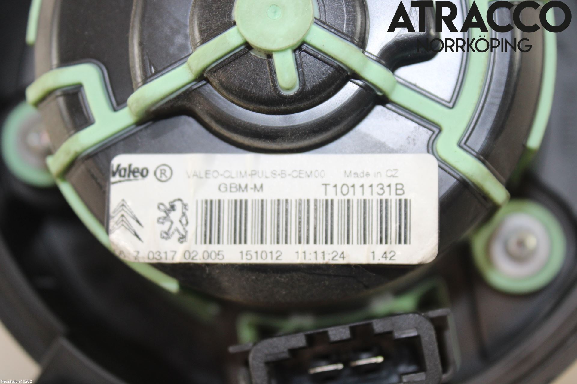 Citroen C4 II 11-18 Varmeapparat Viftemotor