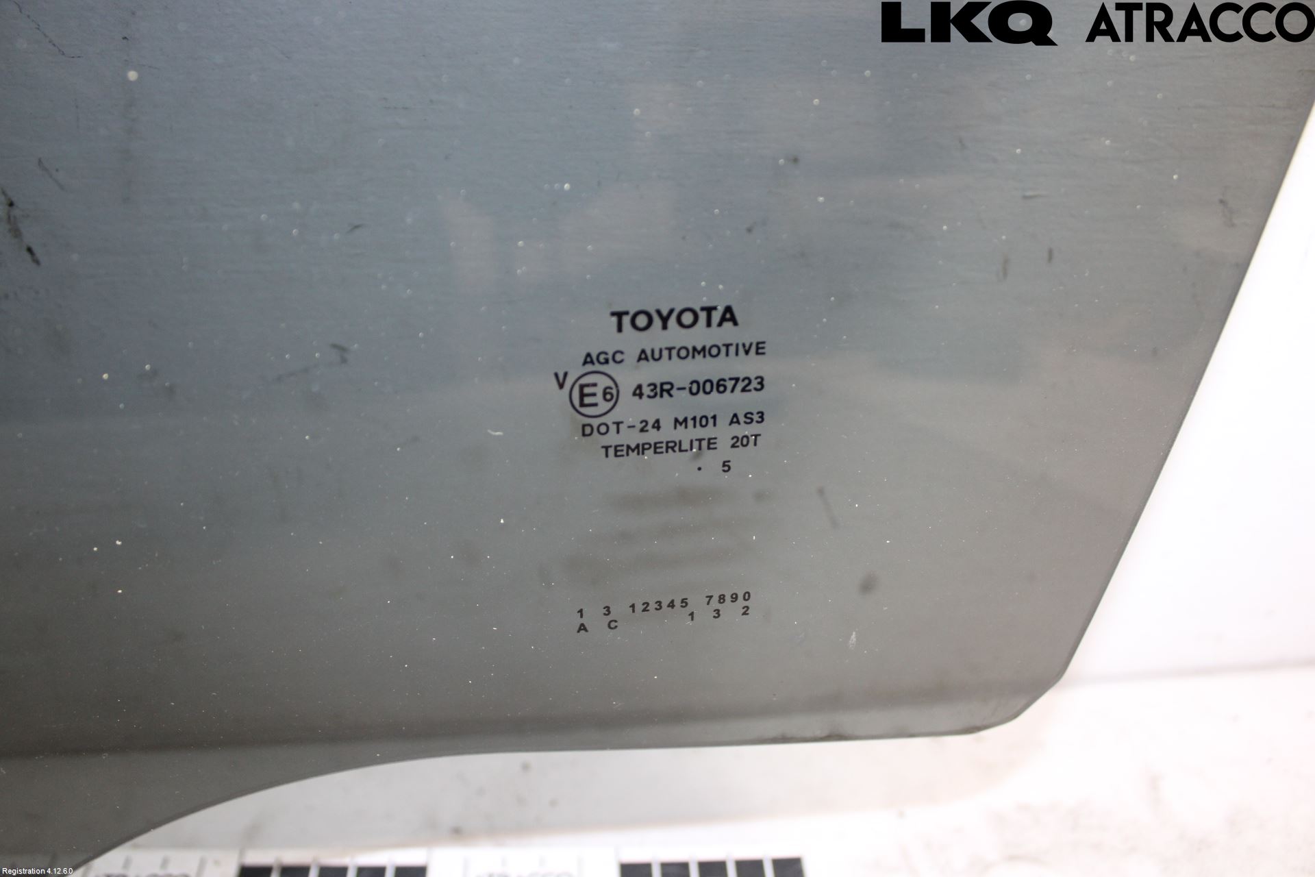 Toyota YARIS XP130 15-20 Dørrute Bak Venstre 4Dørs