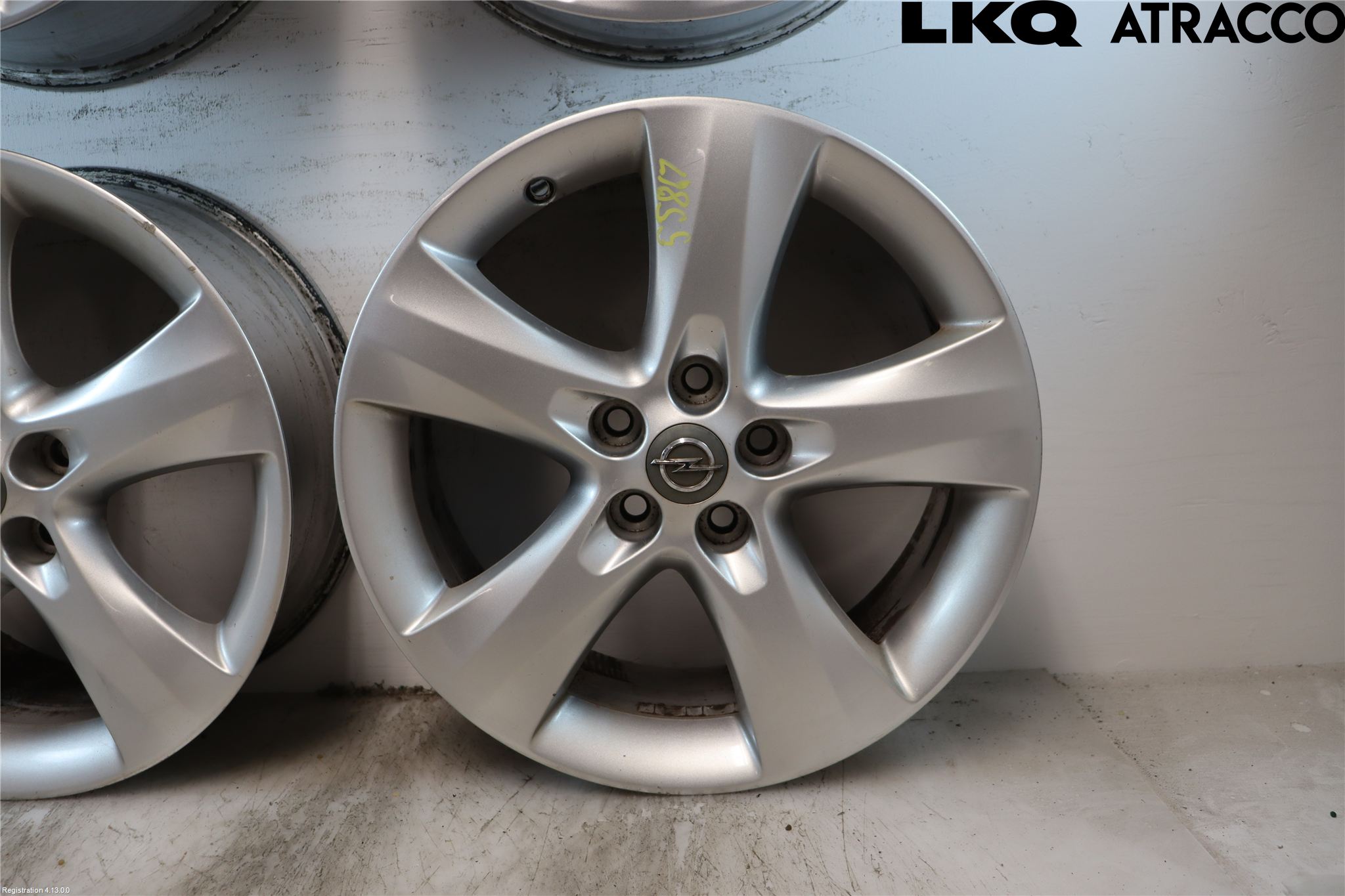 Opel ASTRA J 10-15 Felg Aluminium Sett 4Stk