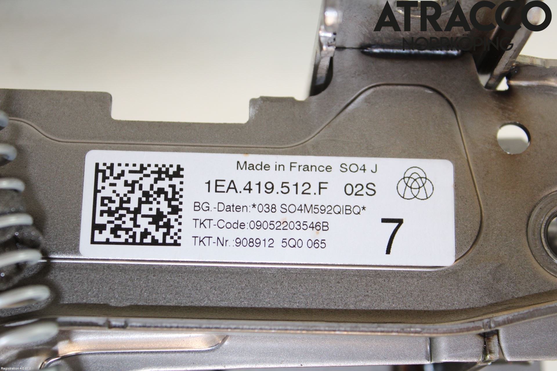 Volkswagen VW ID.5 22- Rattakselaggregat Justerbart