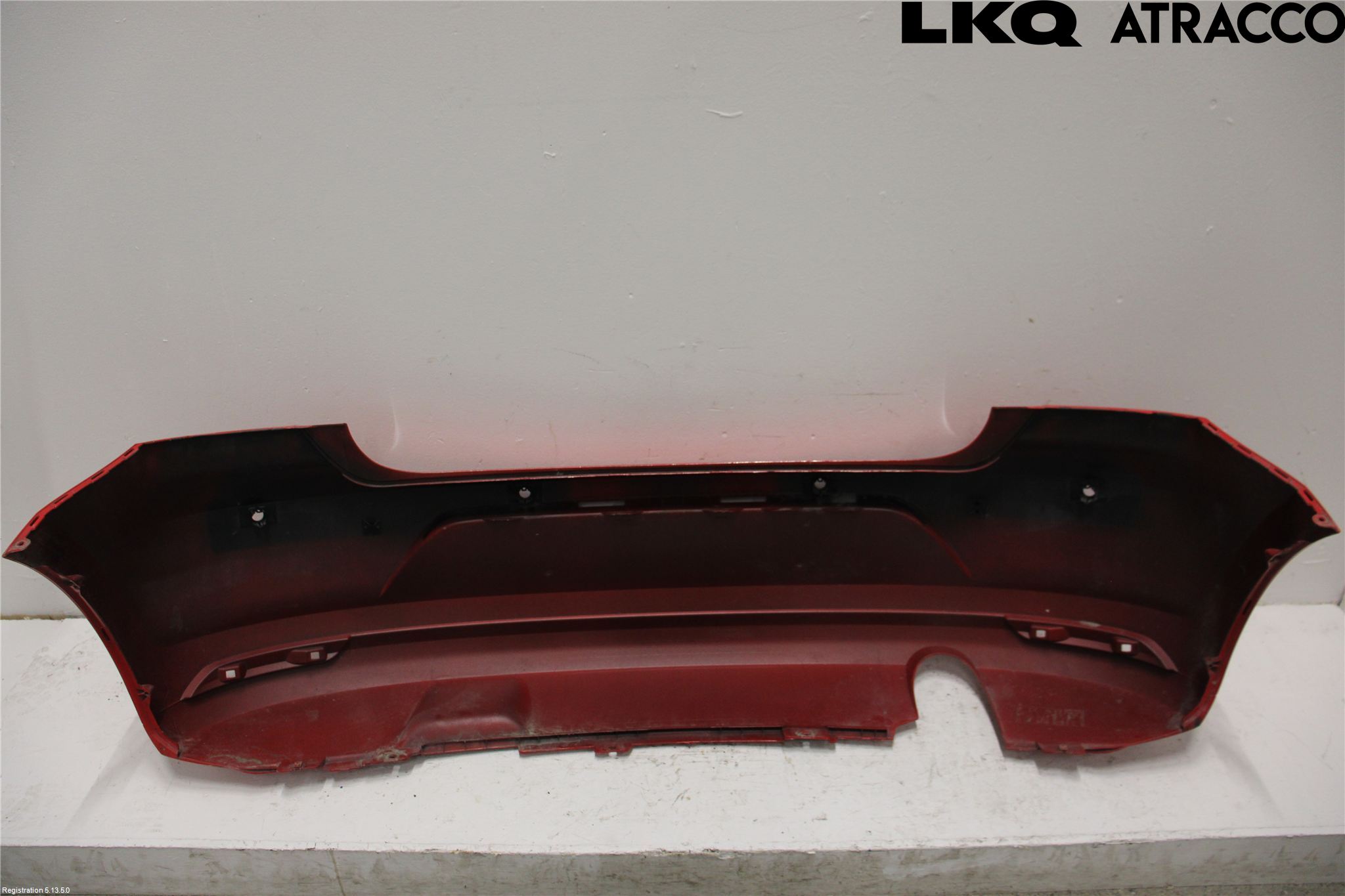 Volkswagen VW POLO 10-17 Støtfanger Bak Overtrekk