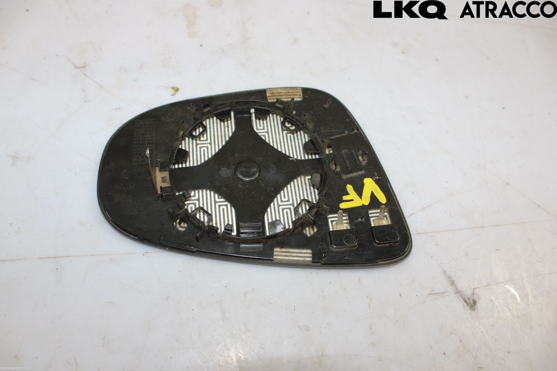 Volkswagen VW GOLF VI 09-13 Speil Glass V