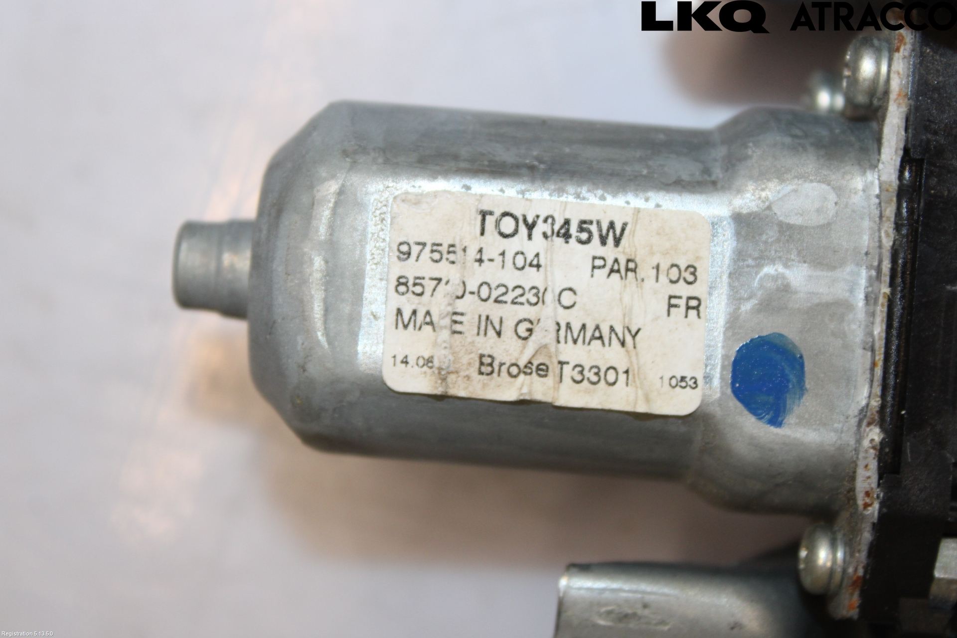 Toyota AURIS 07-09 Vindusheis El Komp