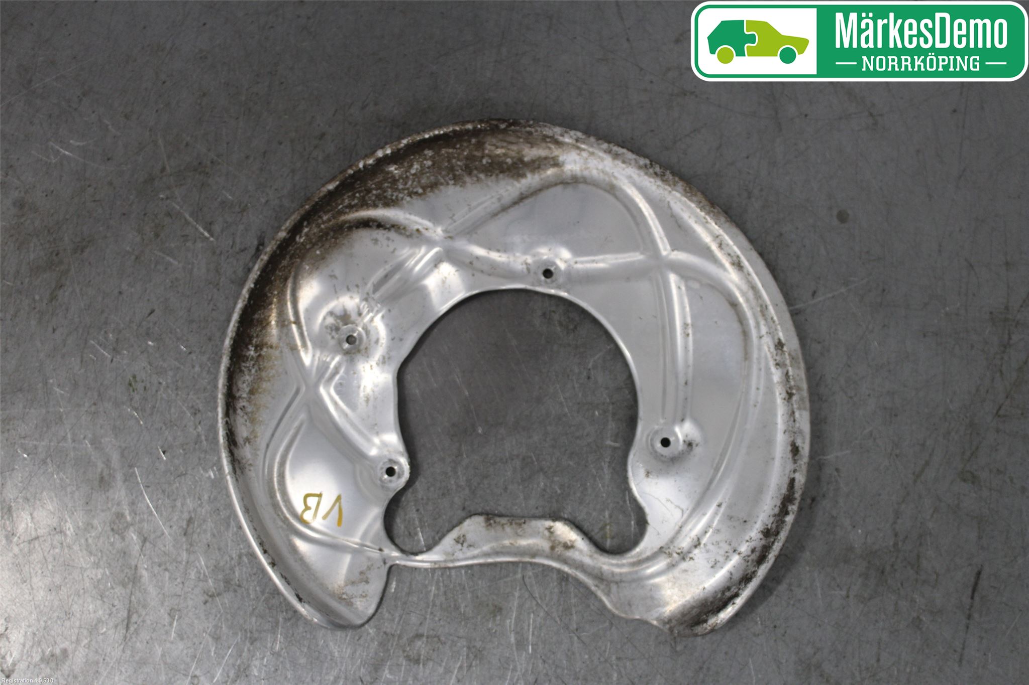 Audi A4/S4 B9 16-19 Bremseskjold Bak