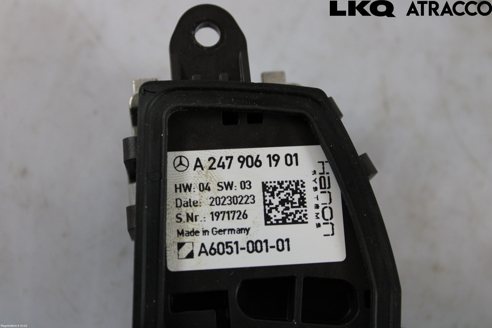 Mercedes-Benz MB EQA (H243) 21- Varmeapparat Viftemotstand