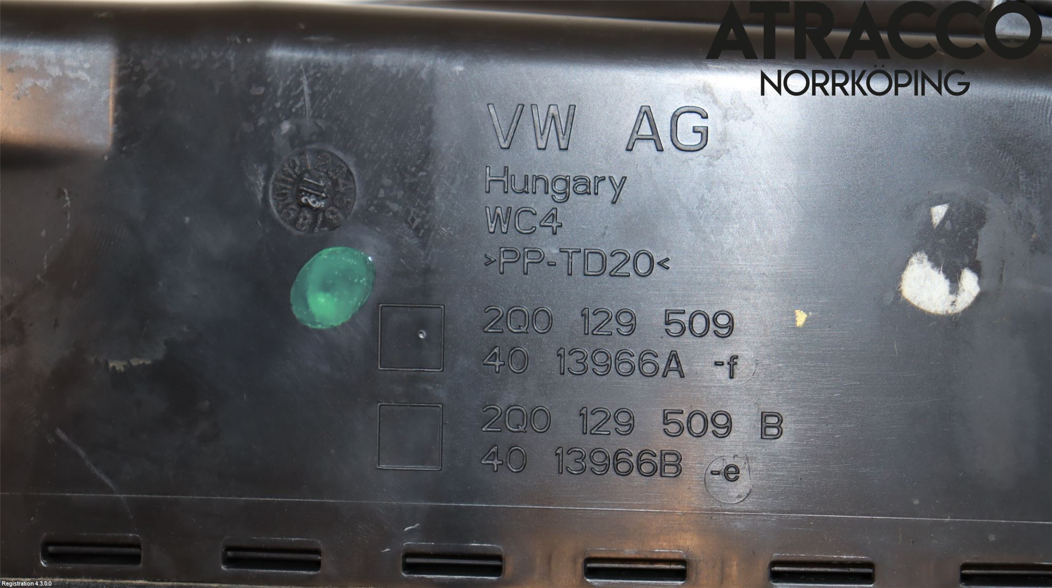Volkswagen VW POLO VI 18->> Luftstyring Front