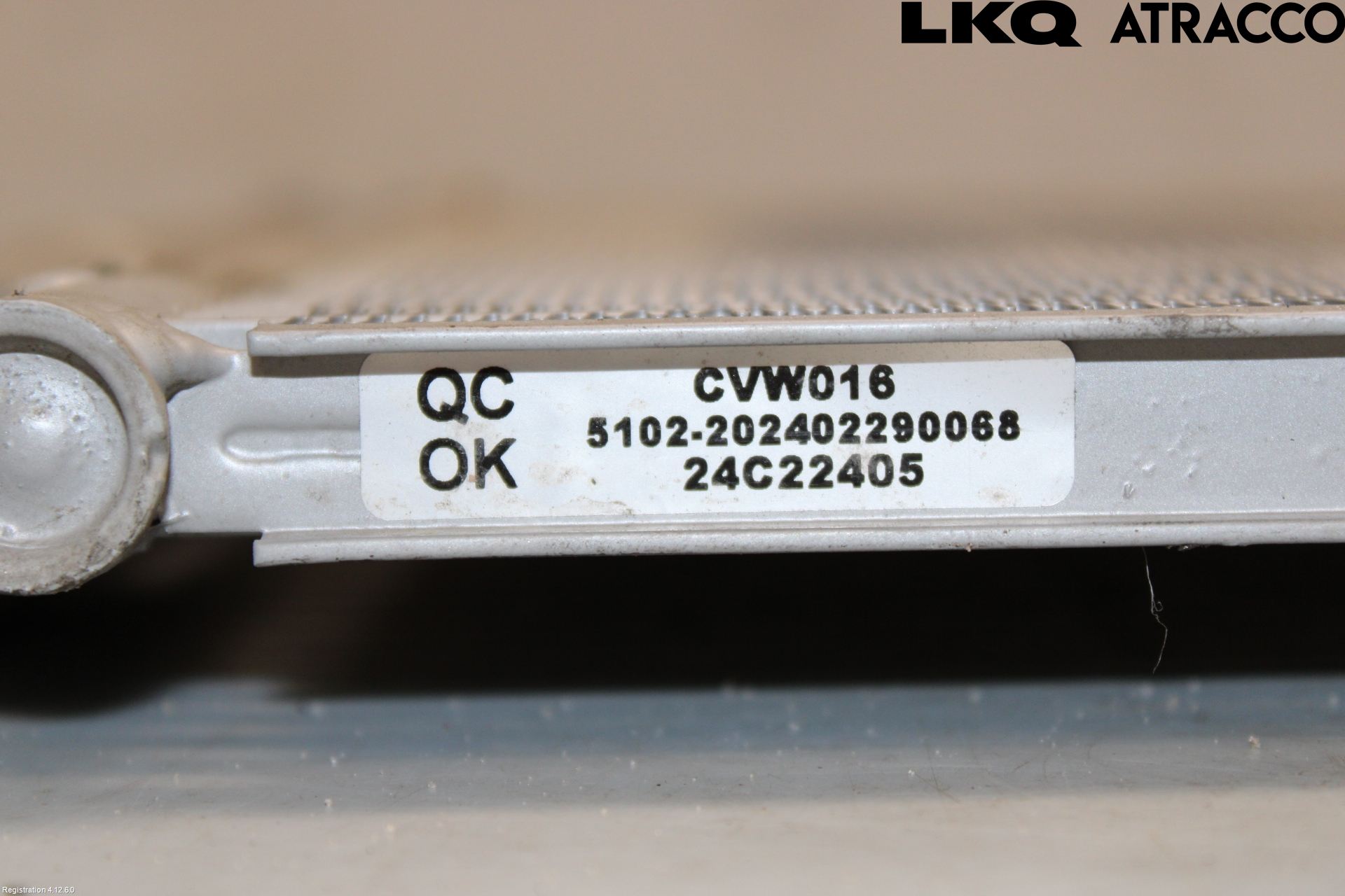 Audi A3/S3 05-13 Varme Ac Kondenser-Kjøler
