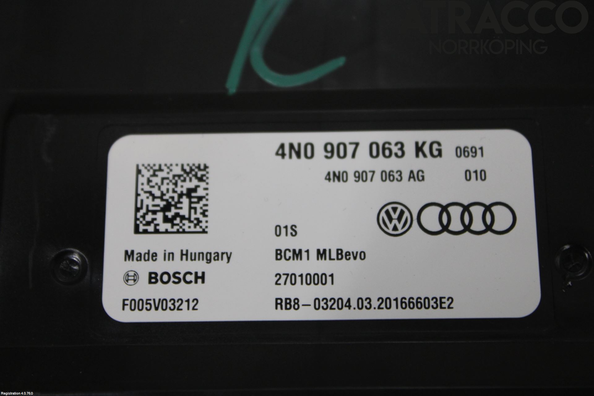 Audi A6 F2/C8 19- Styreenhet Klima