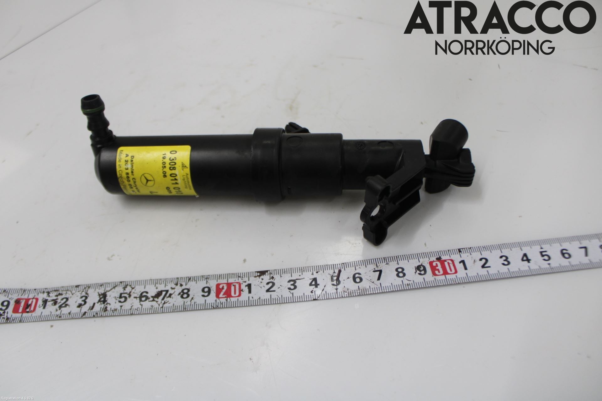 Mercedes-Benz MB C (203) 00-07 Spylerdyse Frontlykter