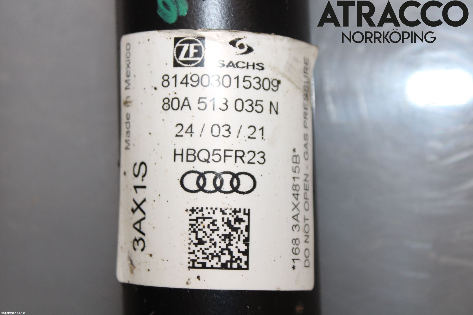 Audi Q5/SQ5 17- Støtdemper Bak