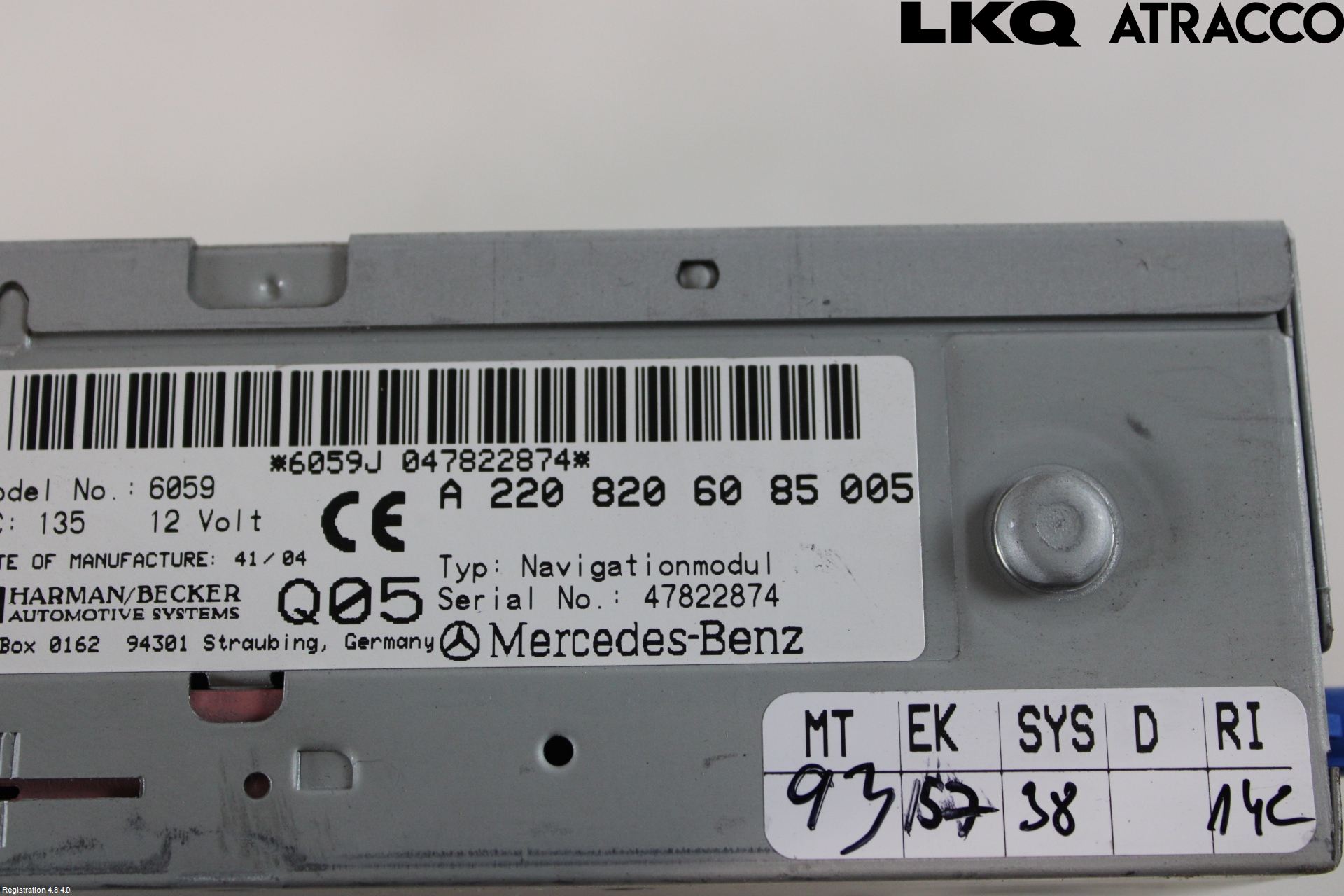 Mercedes-Benz MB CLS (C219) 03-11 Gps Navigator