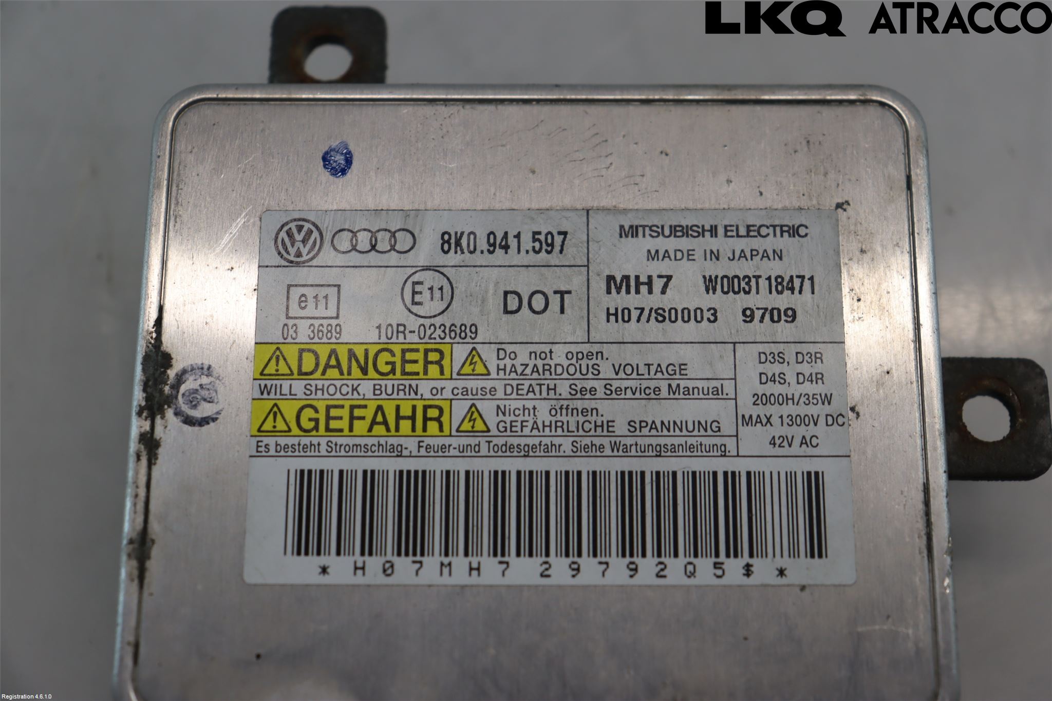 Audi A4/S4 08-11 Styreenhet Xenon