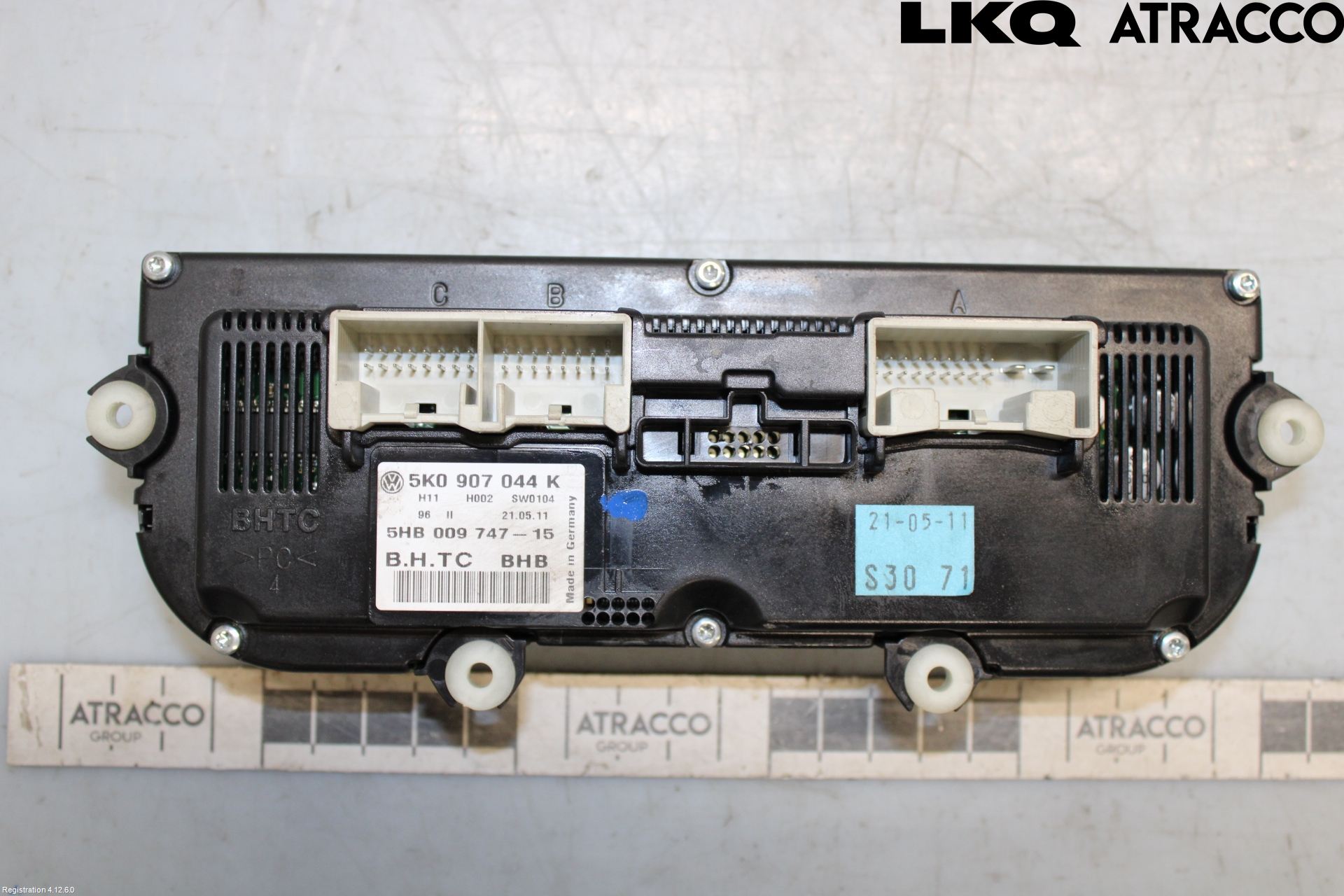 Volkswagen VW SHARAN 11- Varmeapparat Panel(Regulering)