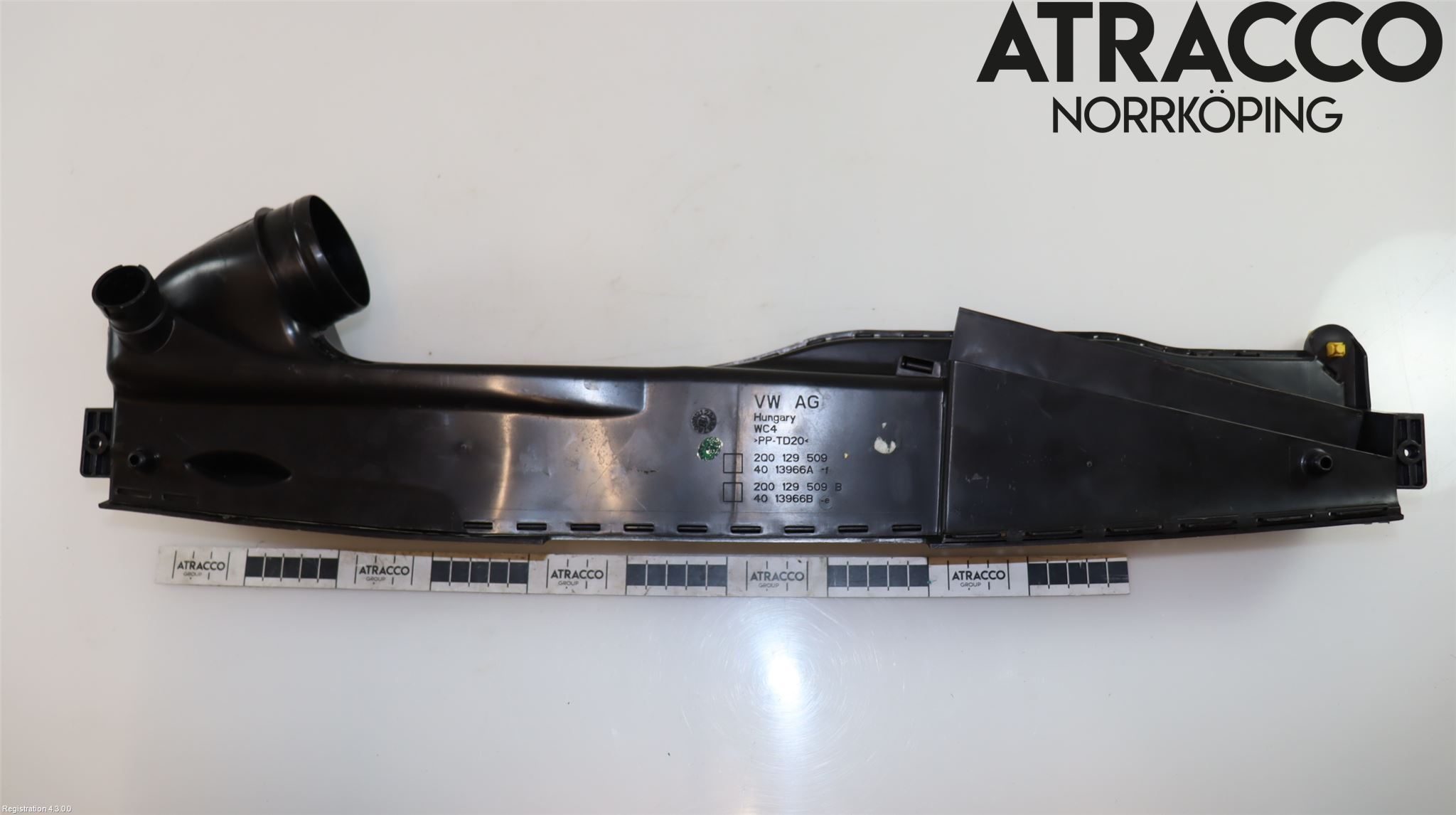 Volkswagen VW POLO VI 18->> Luftstyring Front