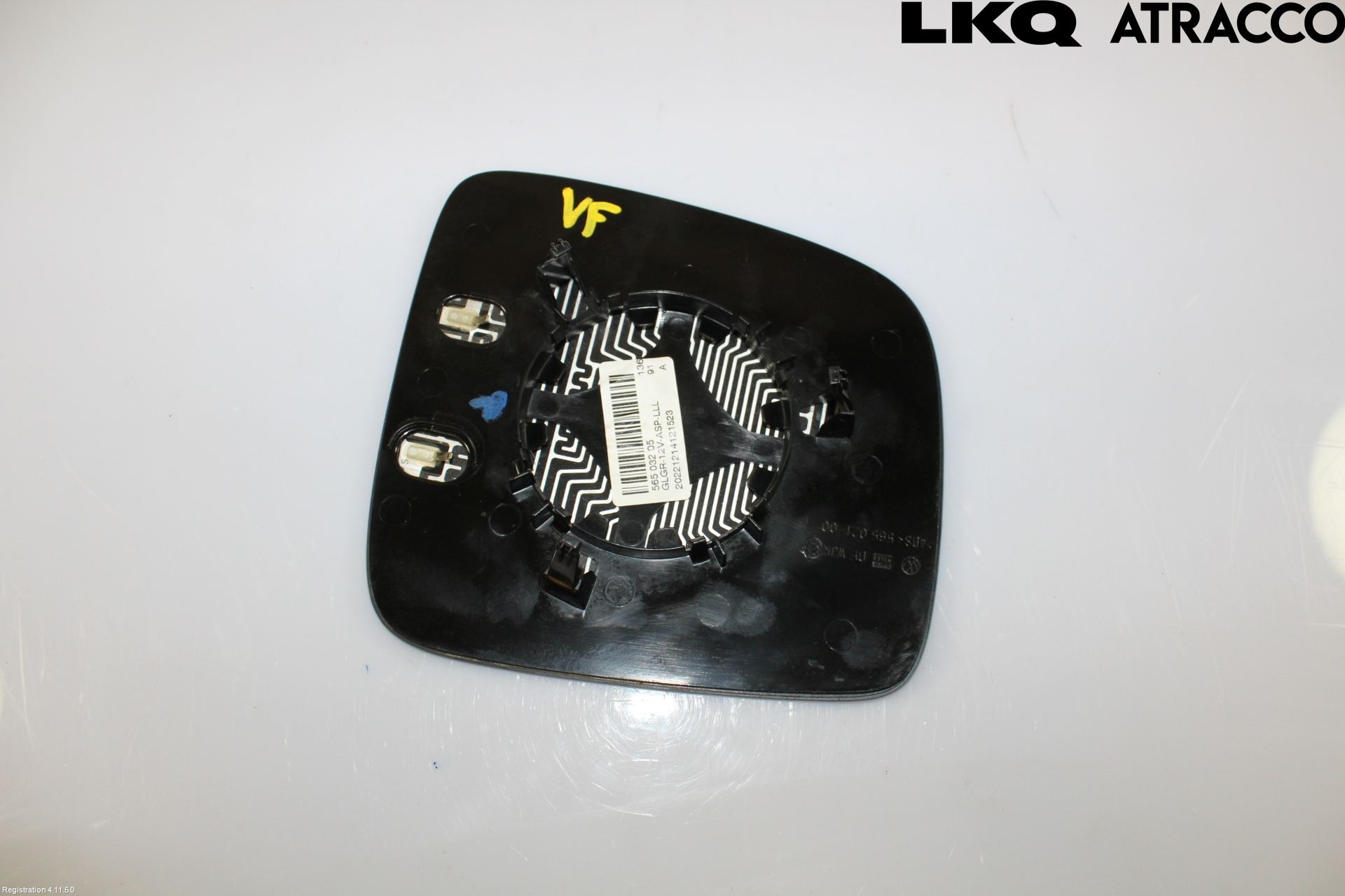 Volkswagen VW CADDY 11-15 Speil Glass V