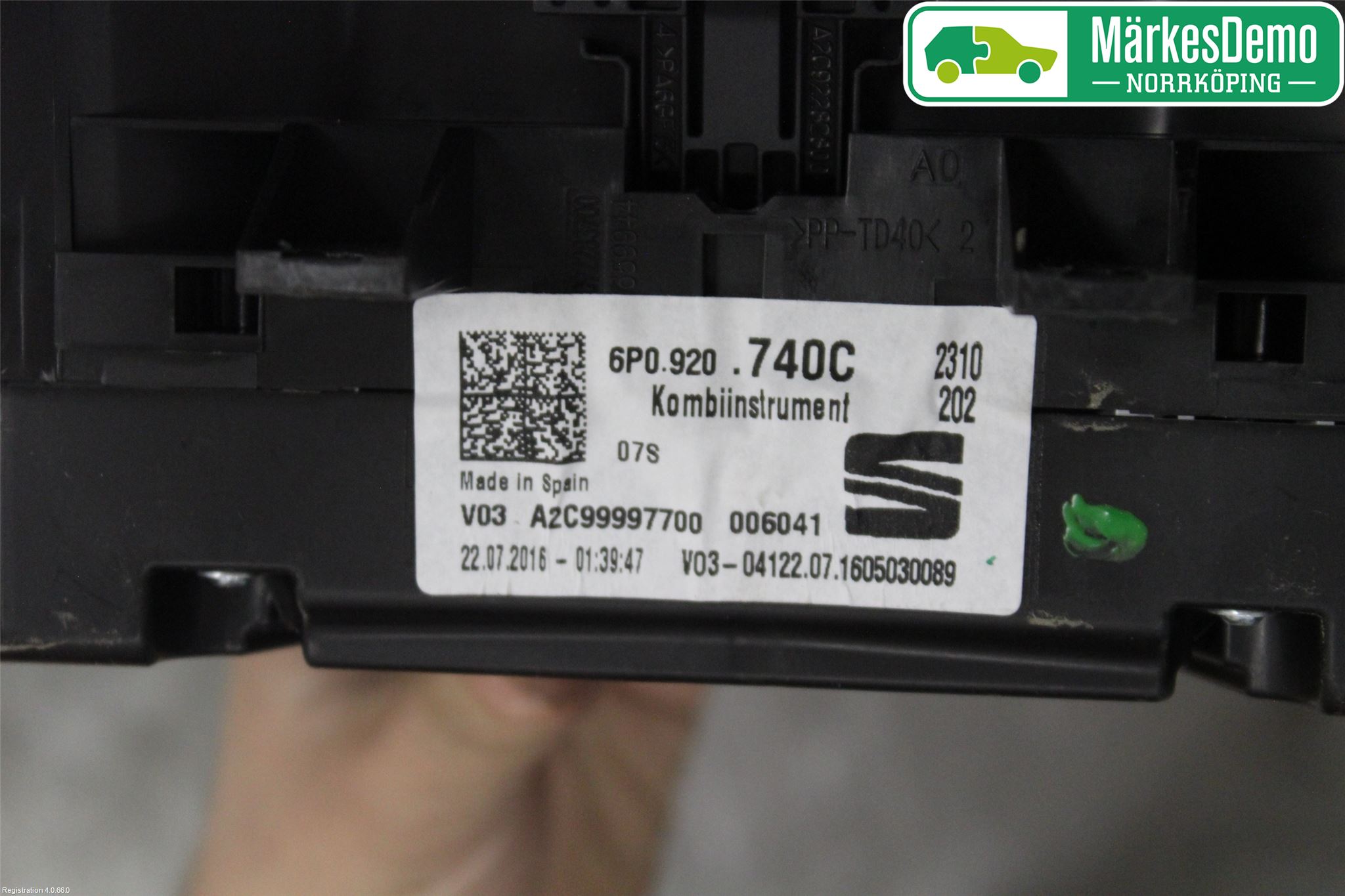 Seat IBIZA IV 08-16 Instr Kombinert