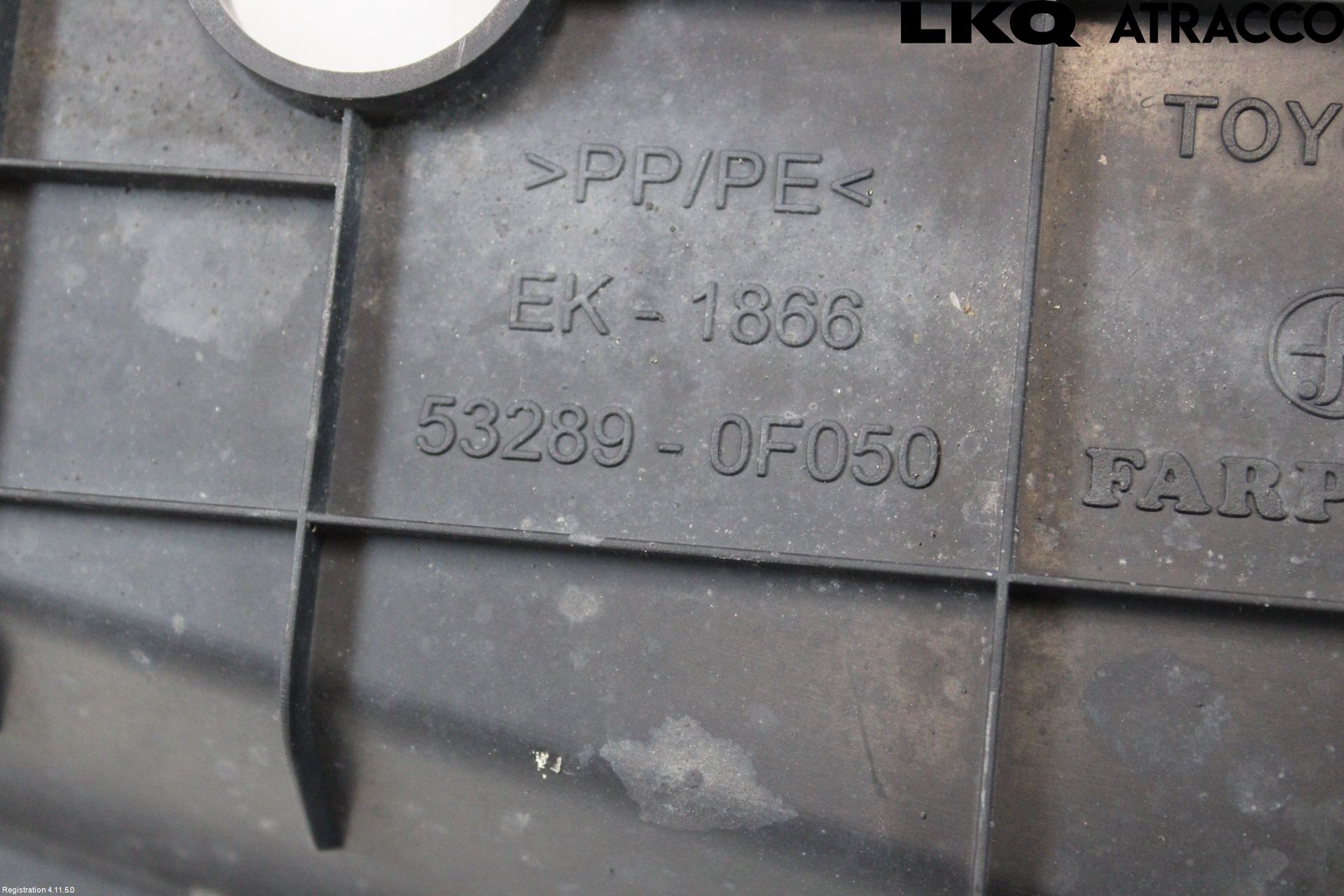 Toyota VERSO 09-18 Tackplast Front